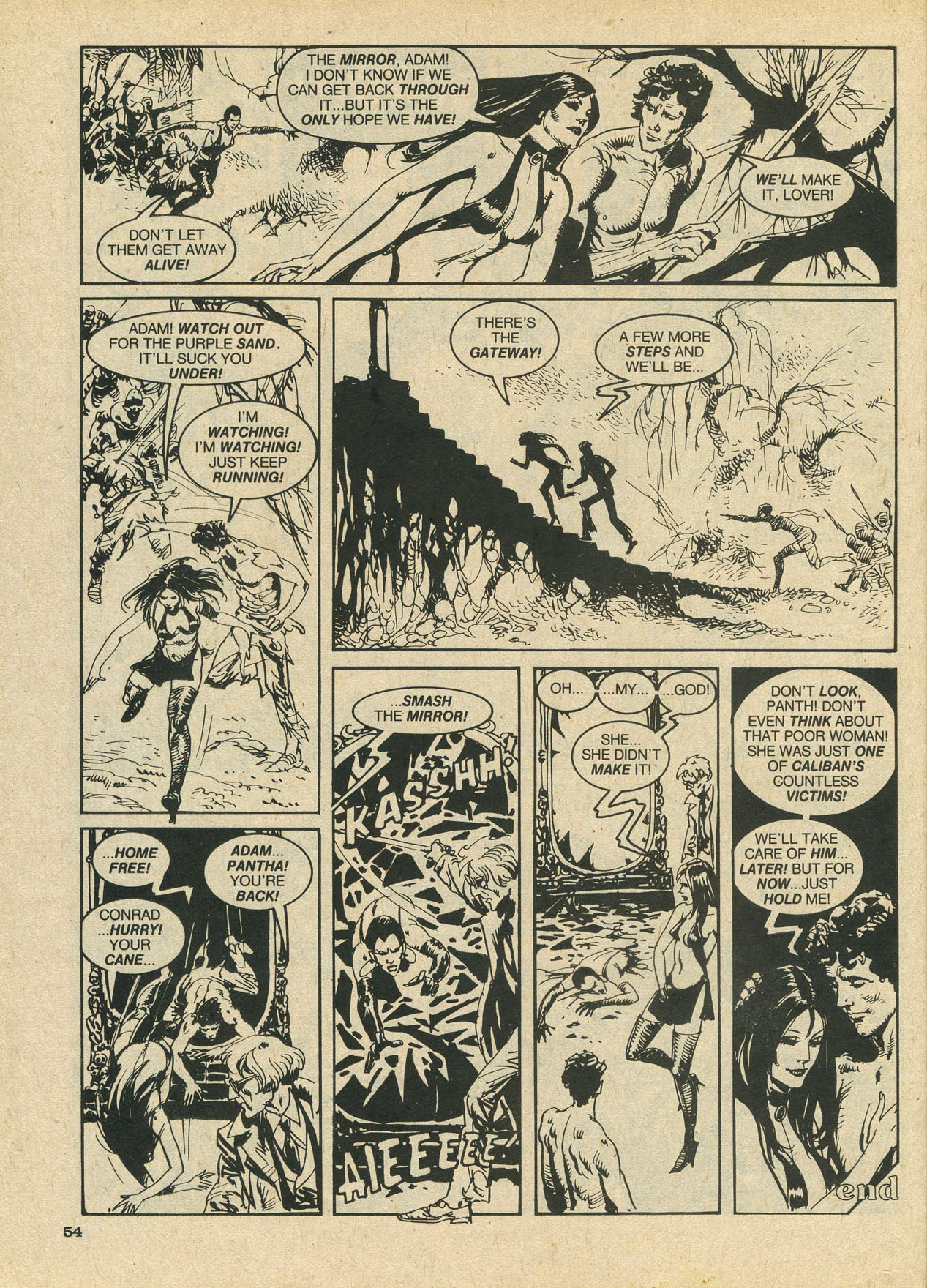 Read online Vampirella (1969) comic -  Issue #95 - 54