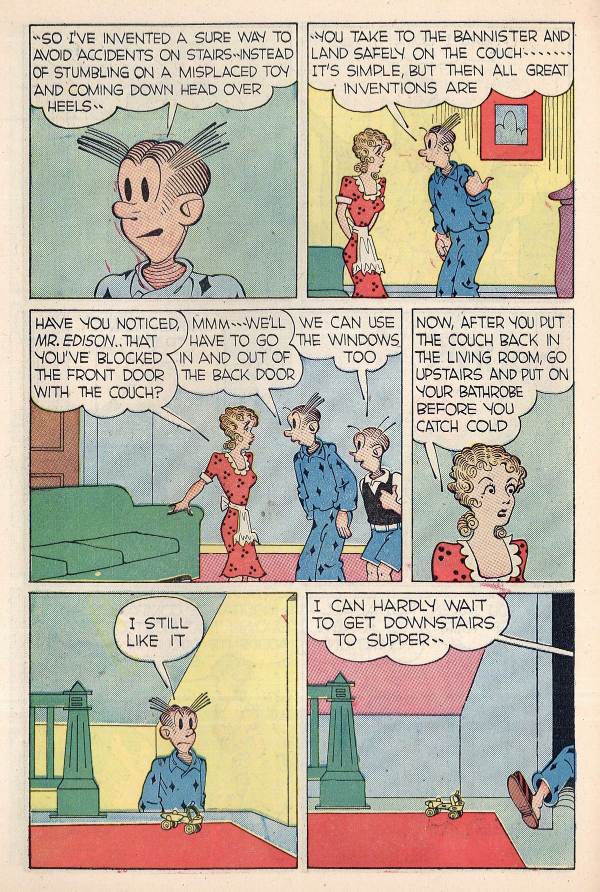 Read online Blondie Comics (1947) comic -  Issue #9 - 10