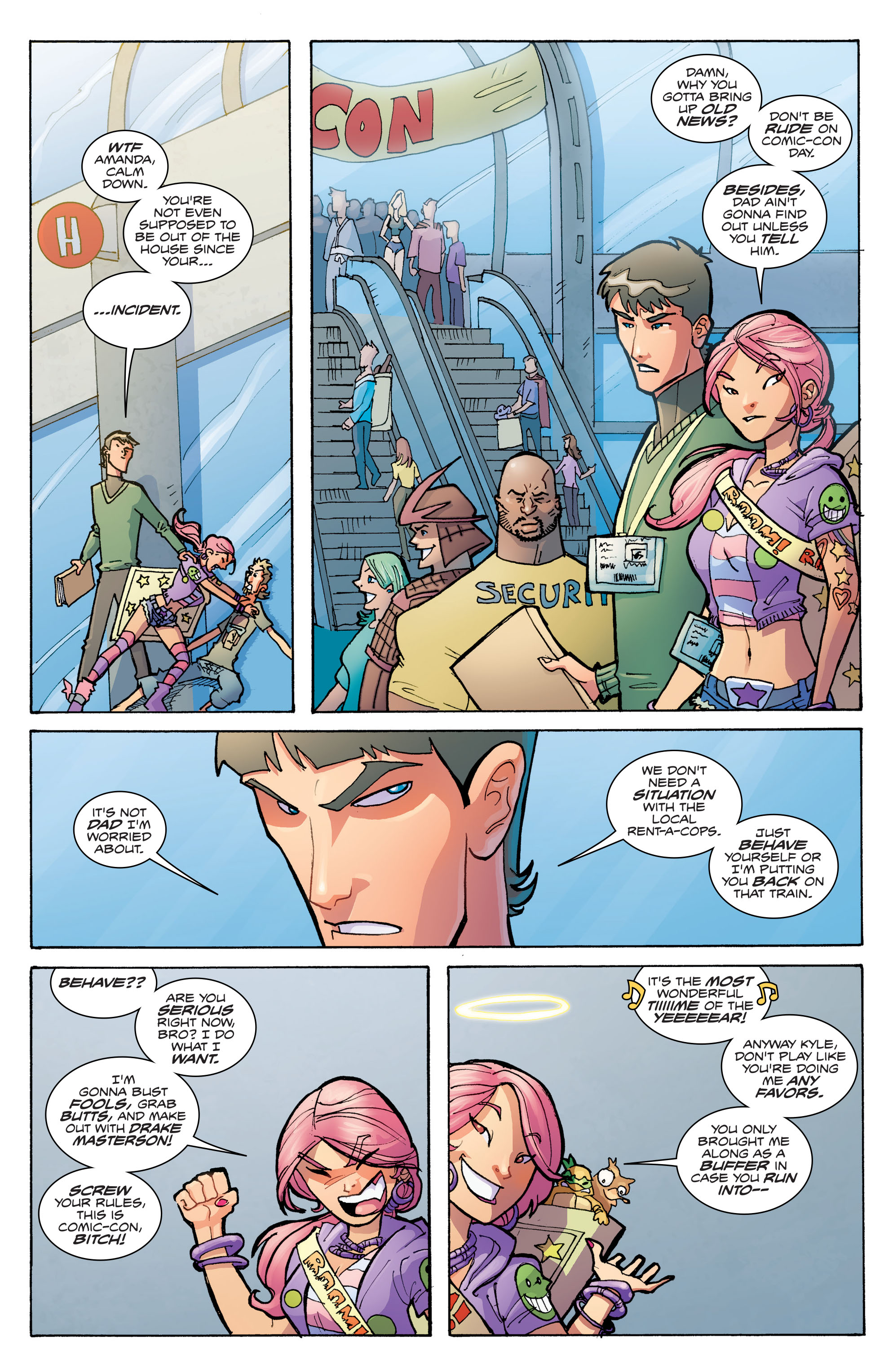 Read online Fanboys vs. Zombies comic -  Issue #1 - 15