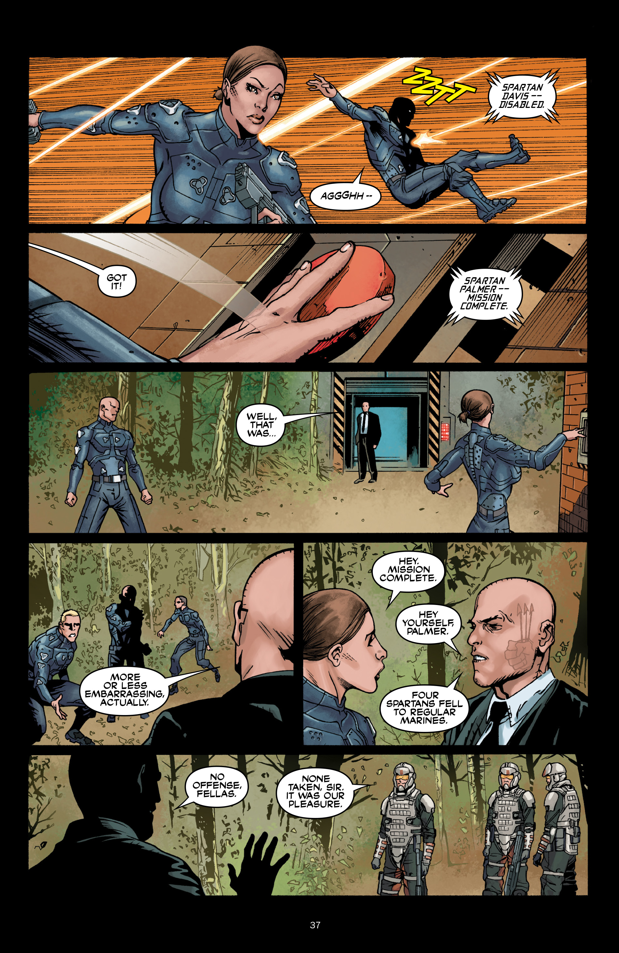 Read online Halo: Initiation comic -  Issue # _TPB - 38