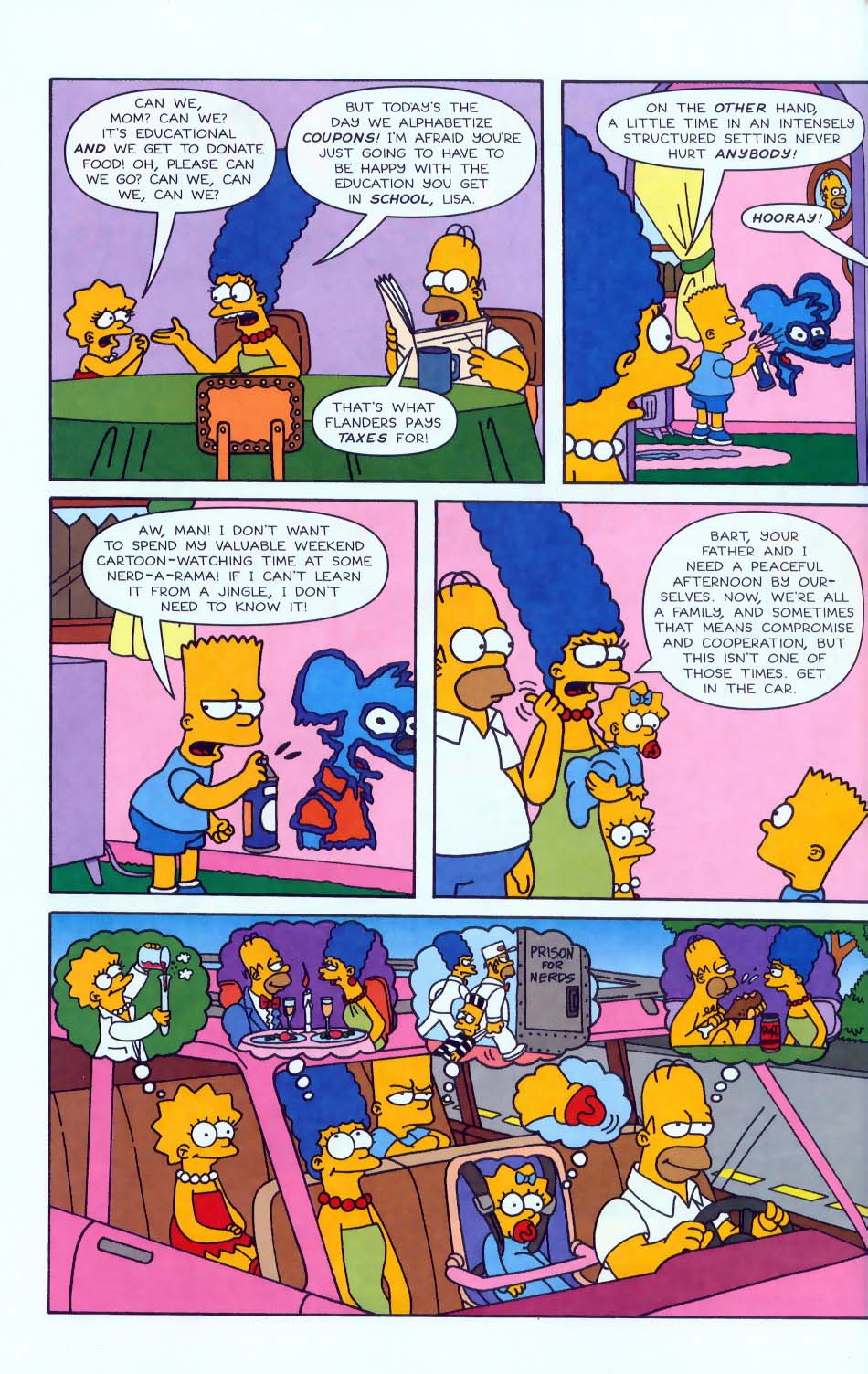 Read online Simpsons Comics comic -  Issue #50 - 65
