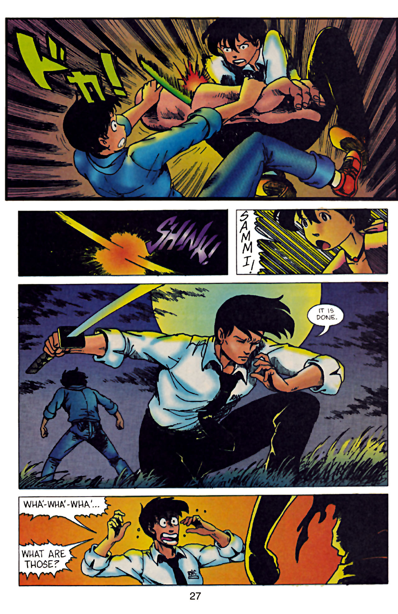 Read online Ninja High School In Color comic -  Issue #7 - 29