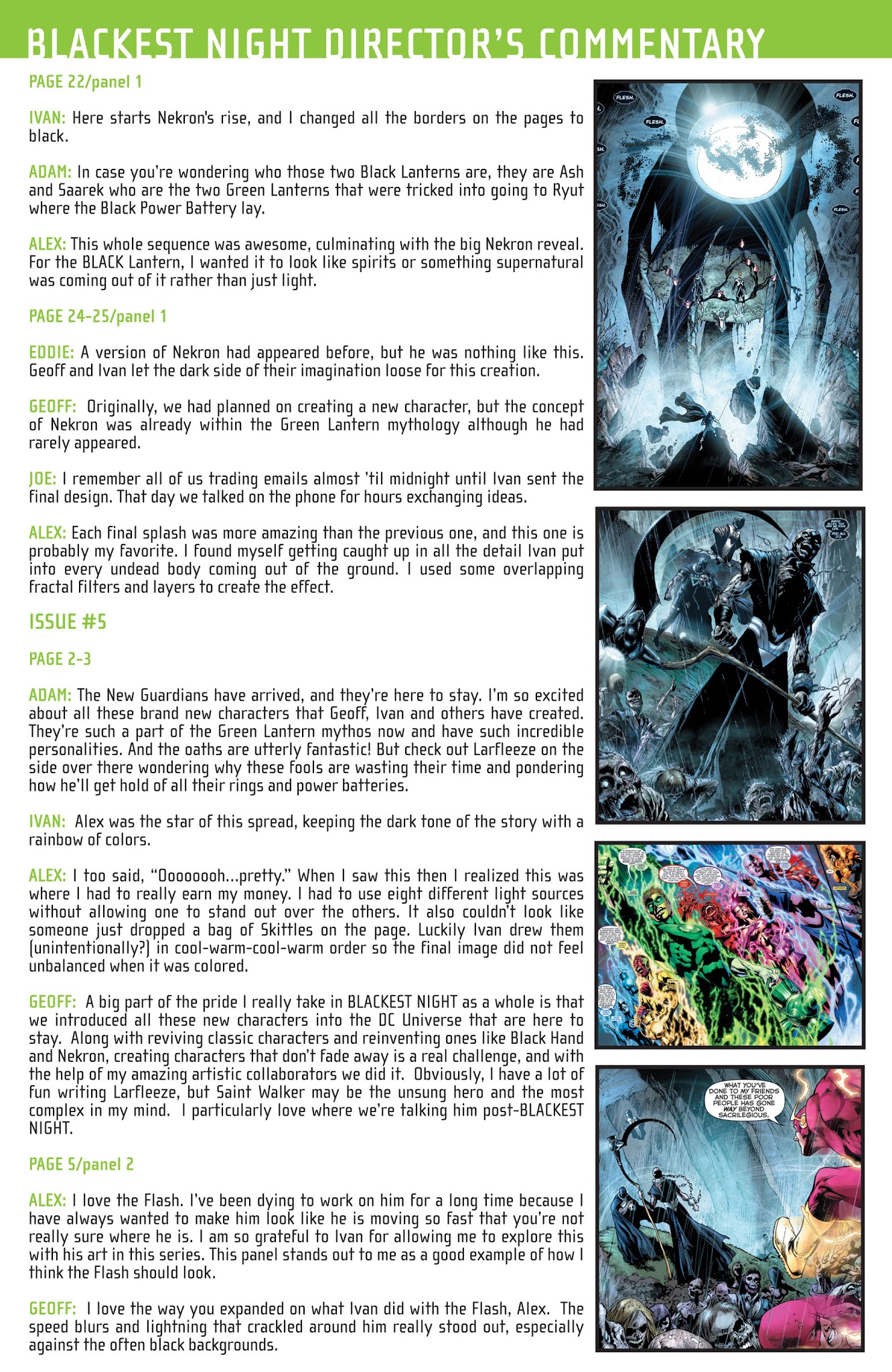 Read online Blackest Night Director's Cut comic -  Issue # Full - 11