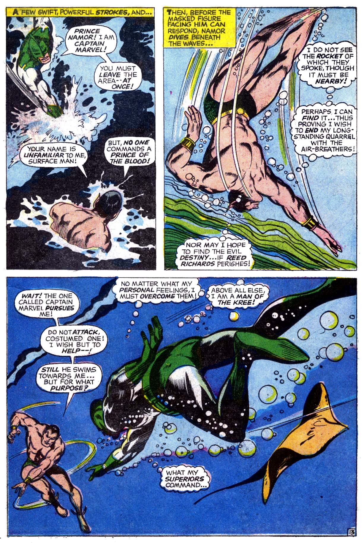 Read online Captain Marvel (1968) comic -  Issue #4 - 14