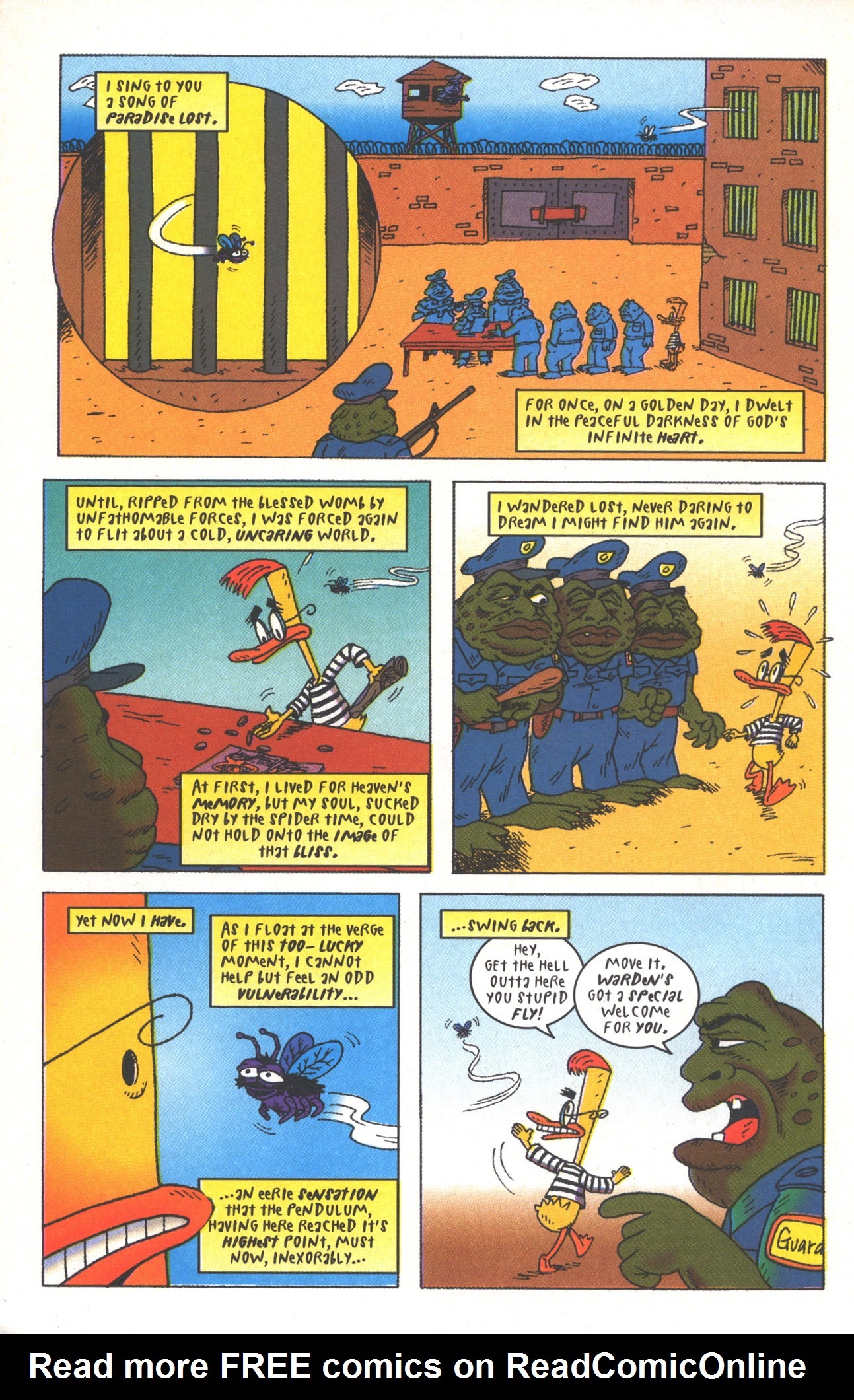 Read online Duckman : The Mob Frog Saga comic -  Issue #3 - 5