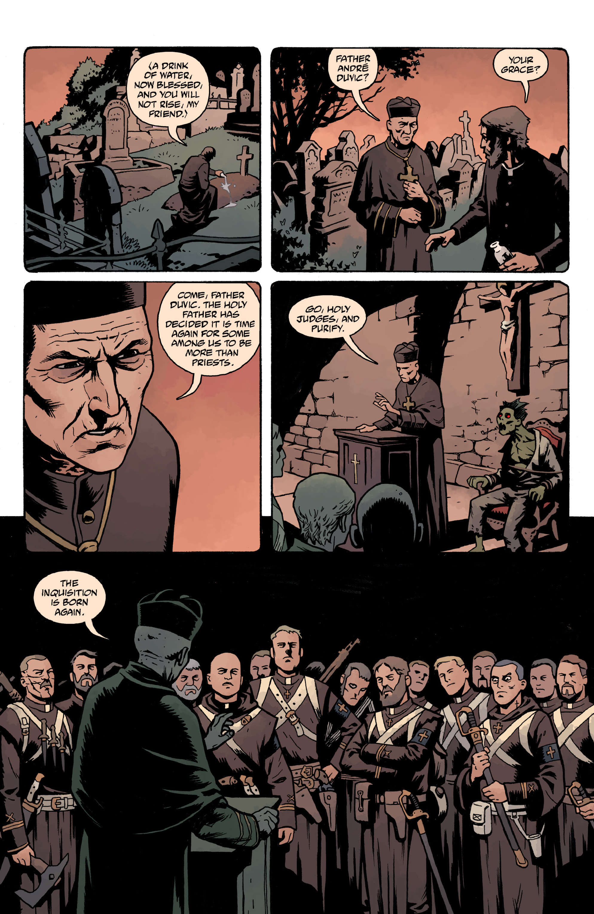 Read online Baltimore Volume 3: A Passing Stranger and Other Stories comic -  Issue # Full - 134