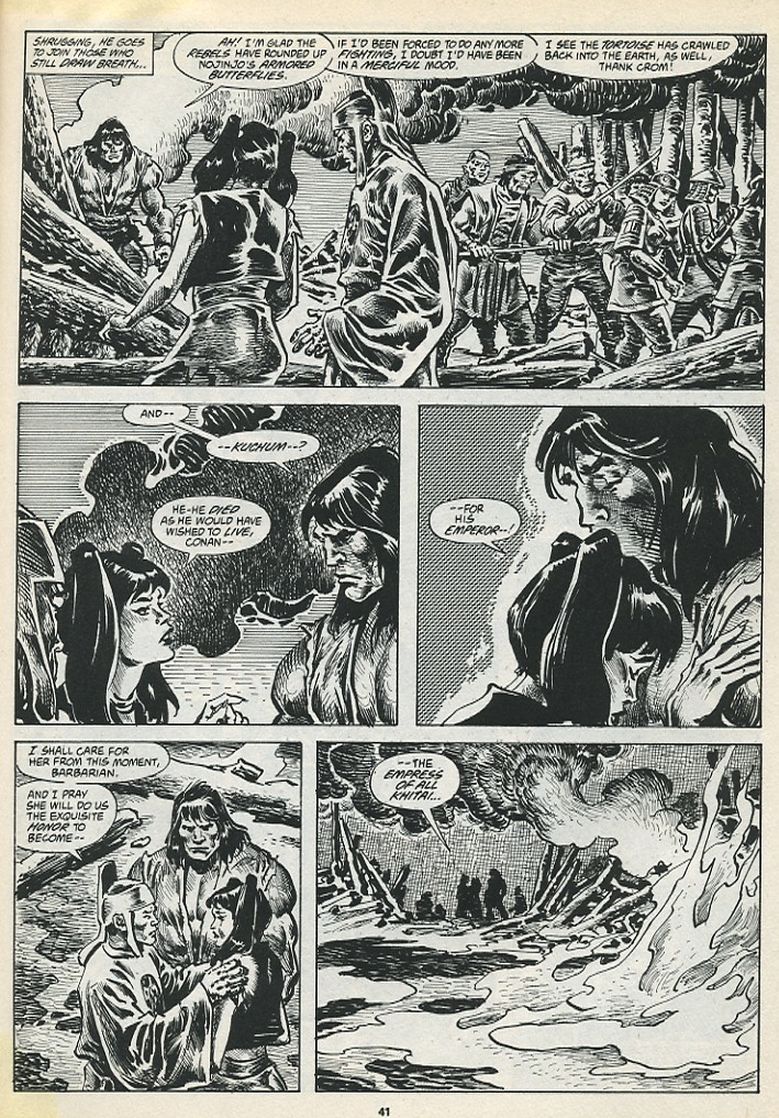 Read online The Savage Sword Of Conan comic -  Issue #195 - 43