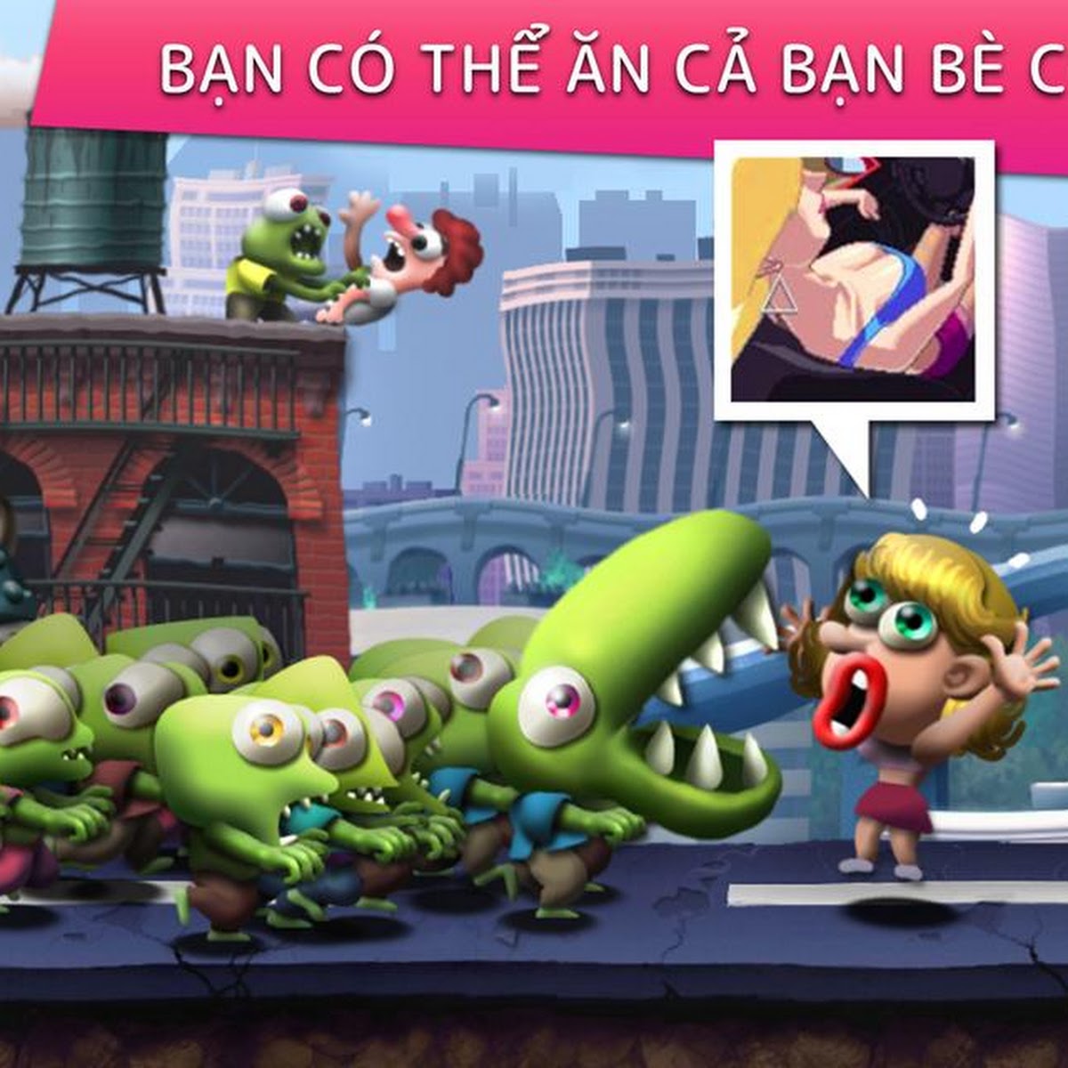 Tải Game Zombie Tsunami Hack Full Tiền Vàng Kim Cương Cho Android |  Apkvui.Com