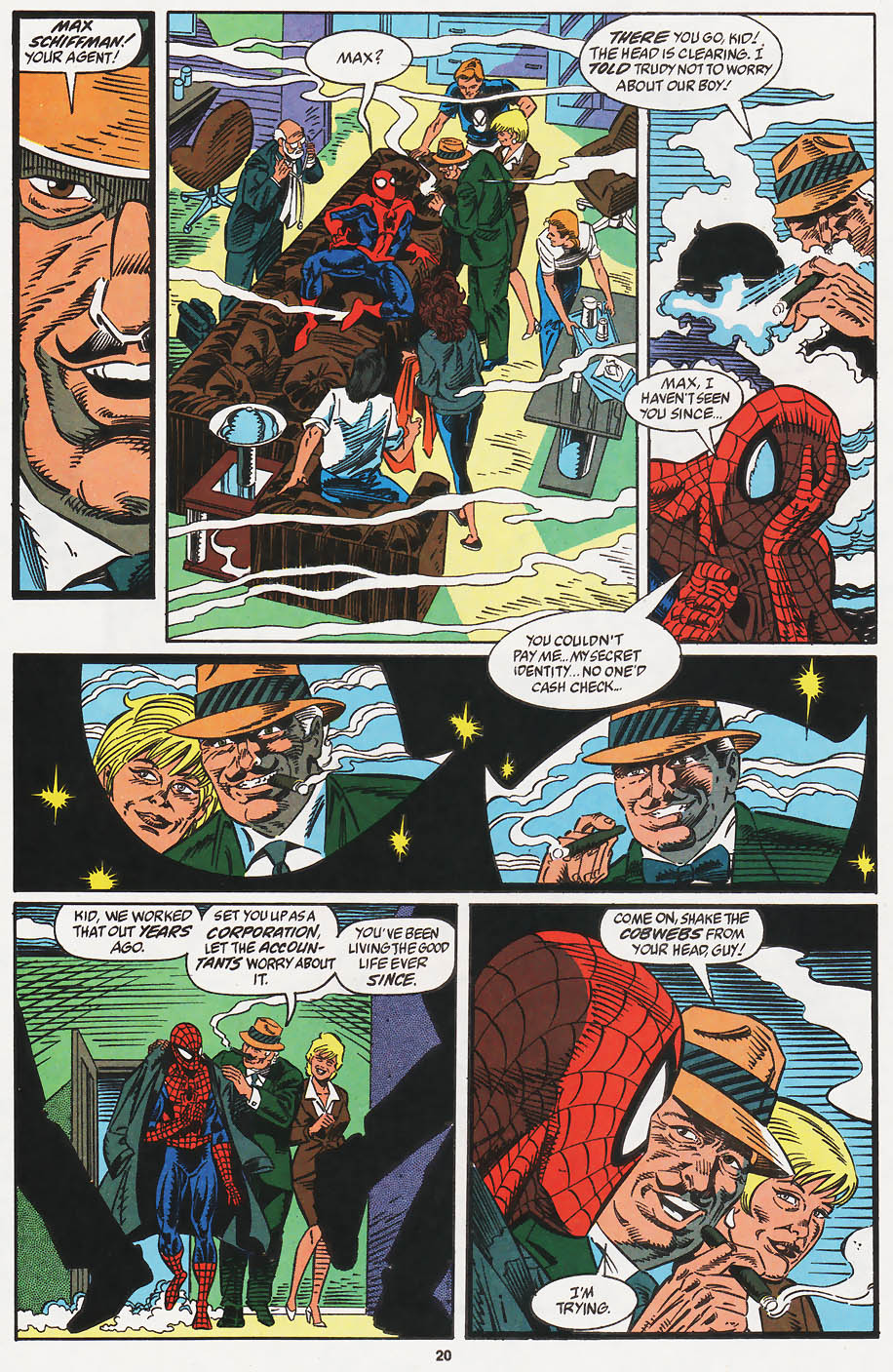 Read online Web of Spider-Man (1985) comic -  Issue #90 - 17