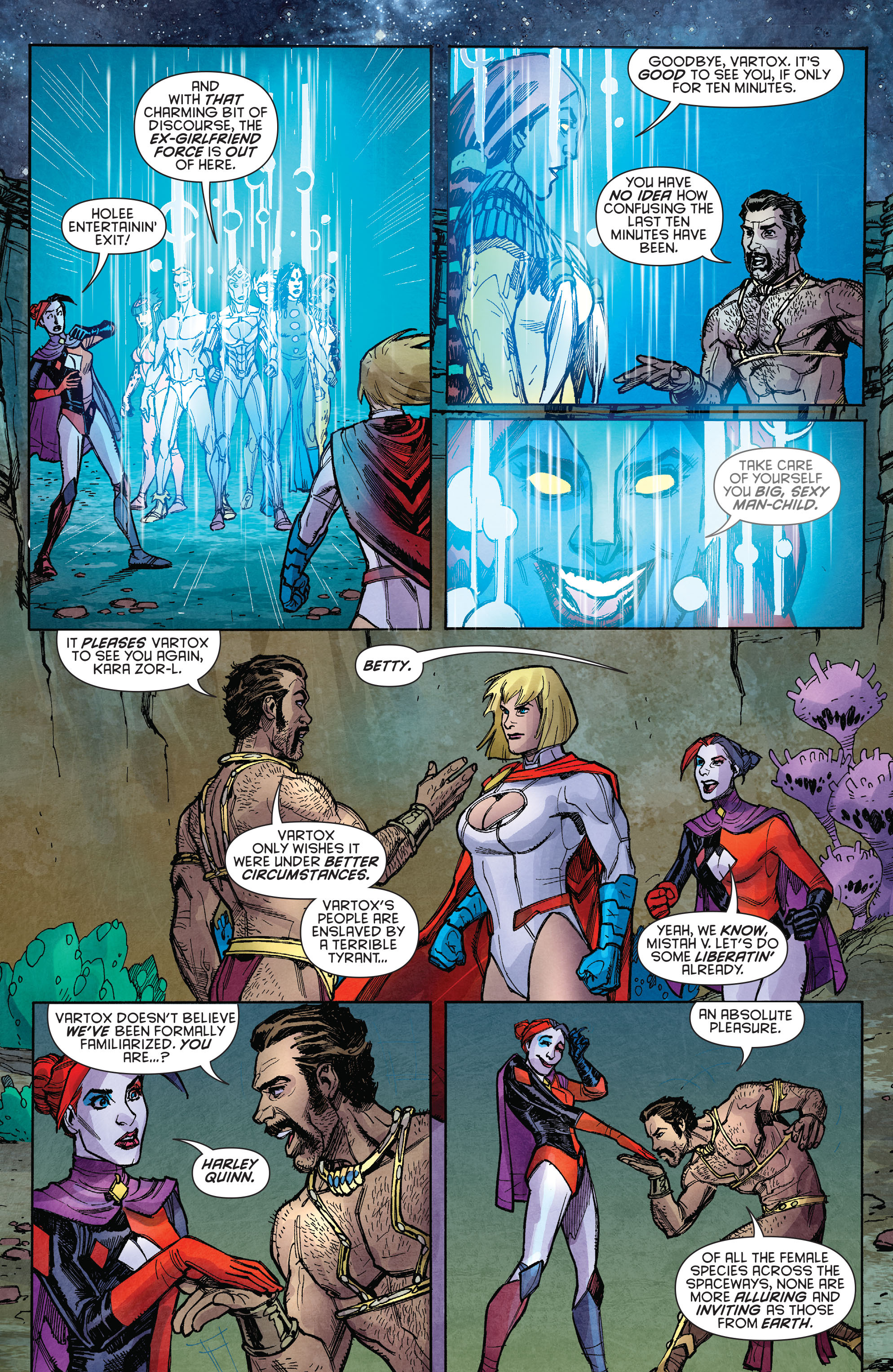 Read online Harley Quinn and Power Girl comic -  Issue #4 - 14