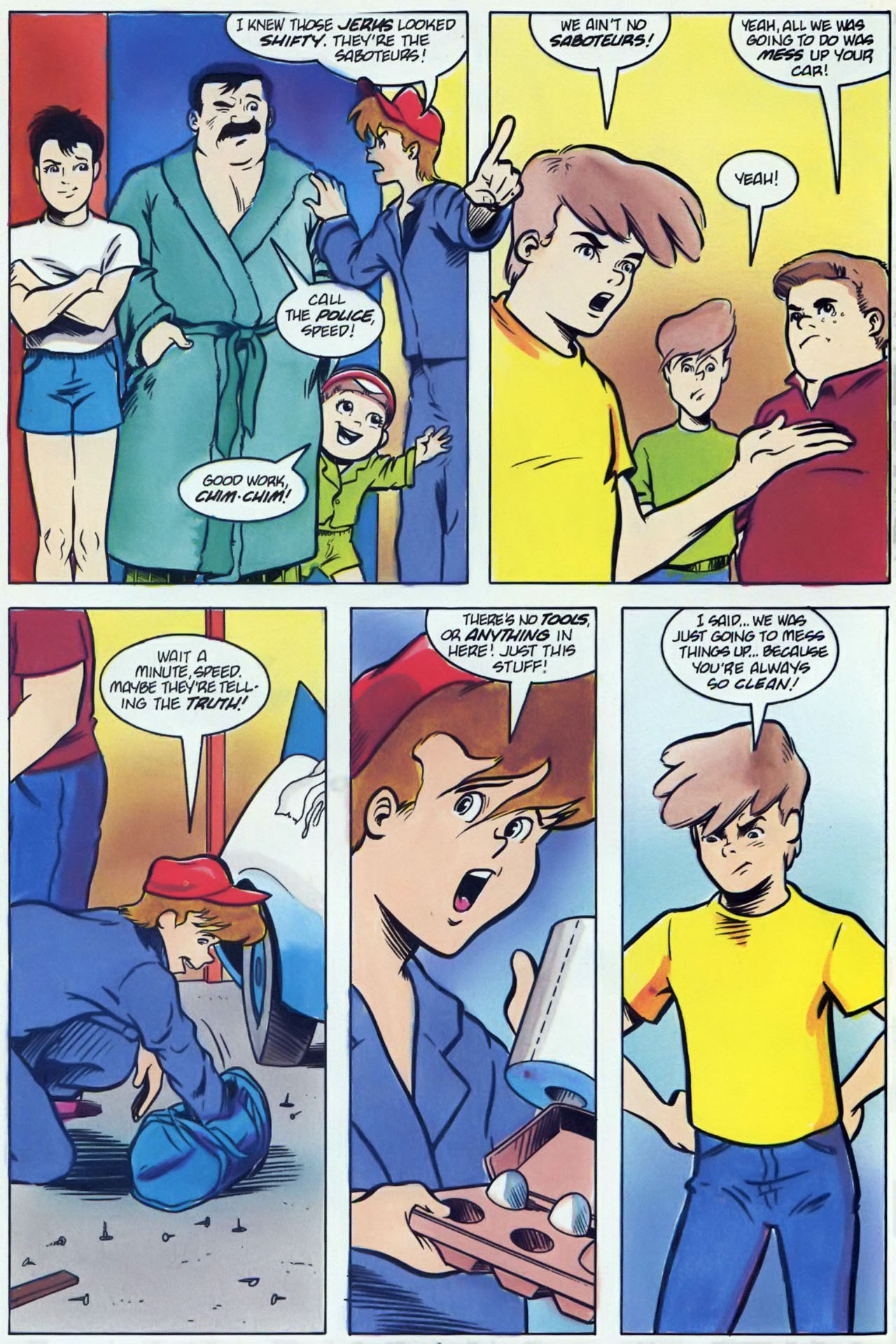 Read online Speed Racer (1987) comic -  Issue #3 - 7
