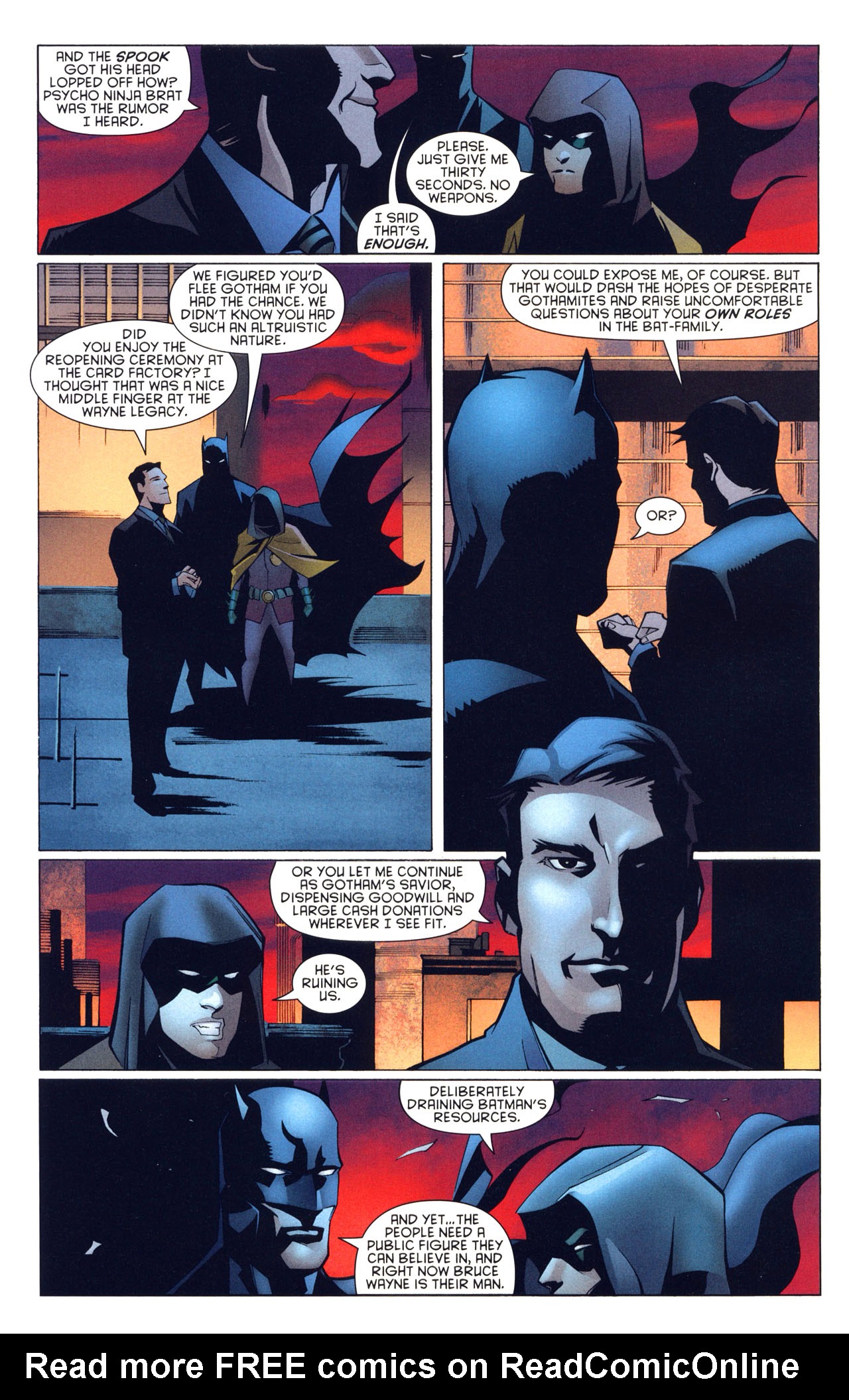 Read online Batman: Streets Of Gotham comic -  Issue #3 - 7