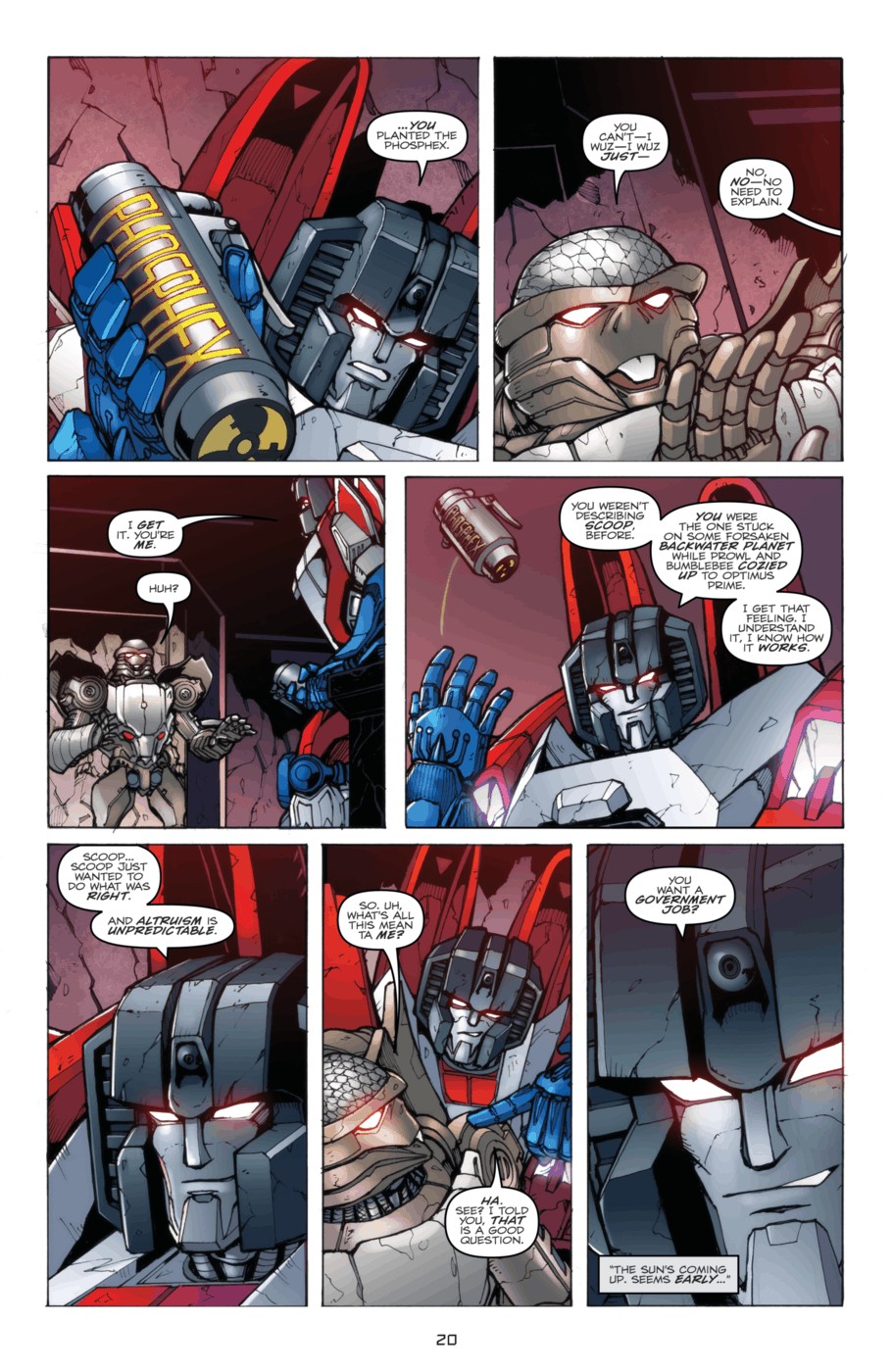 Read online Transformers: Robots In Disguise (2012) comic -  Issue #20 - 23