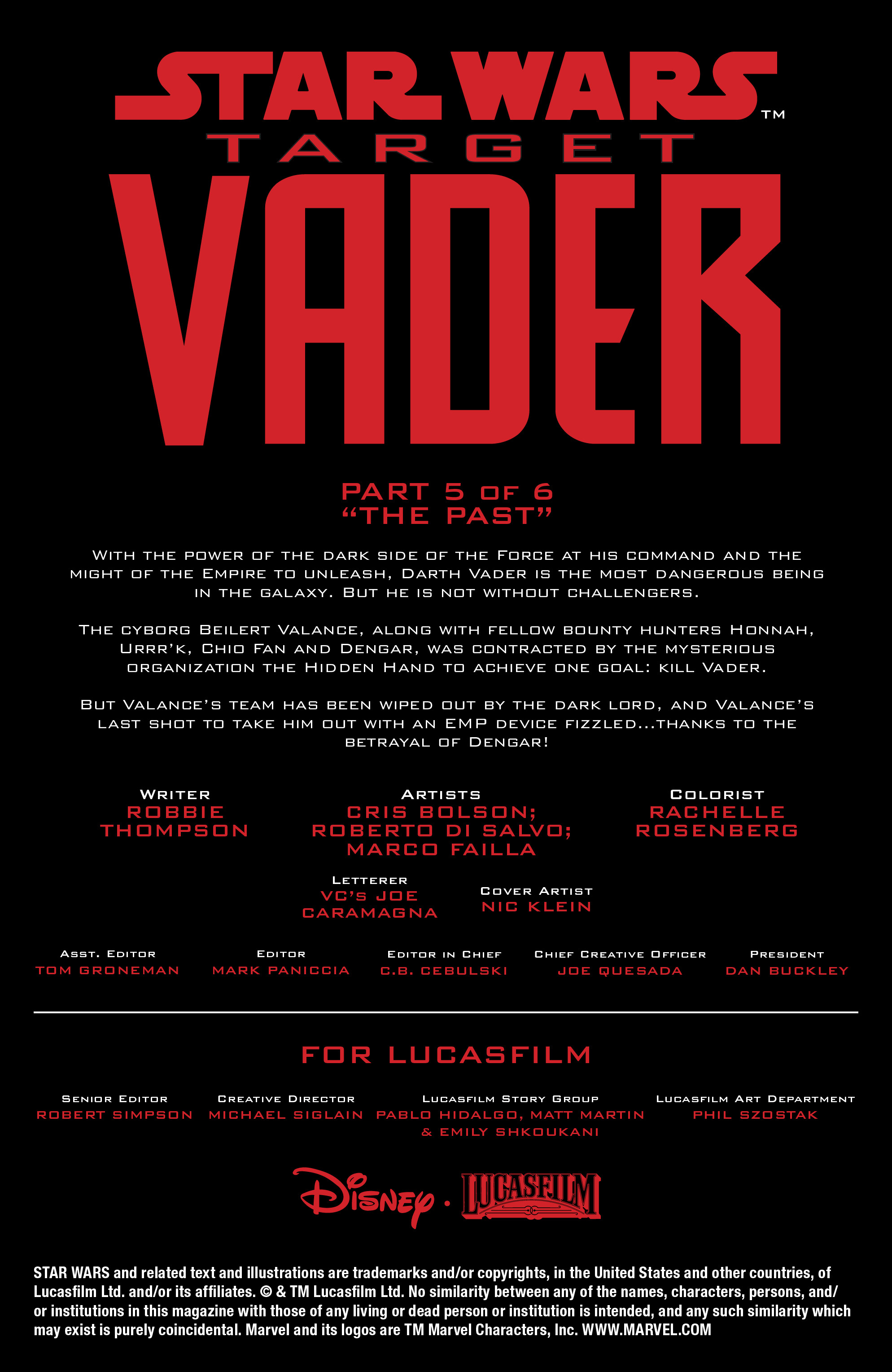 Read online Star Wars: Target Vader comic -  Issue #5 - 2