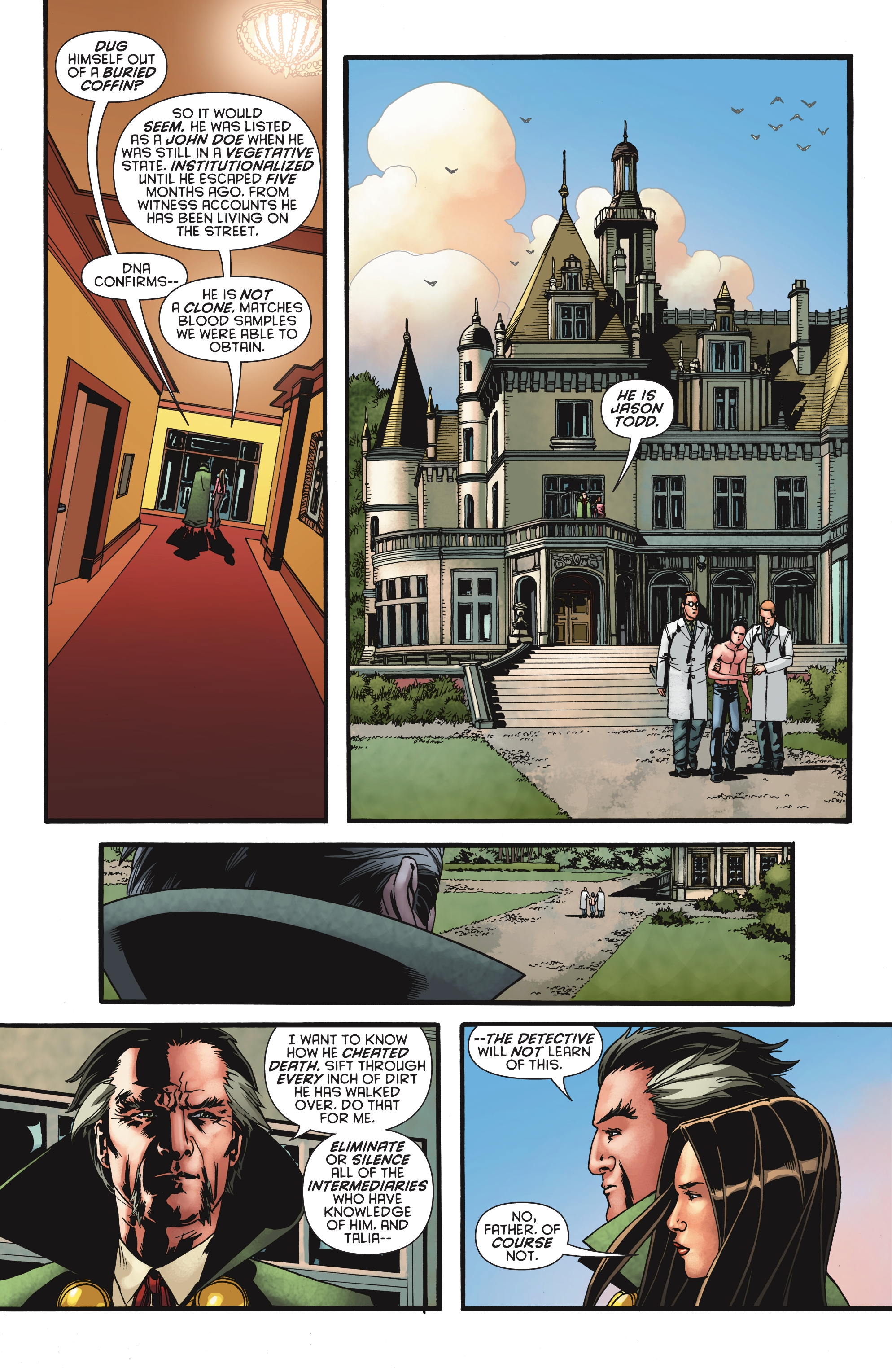 Read online Batman Arkham: Talia al Ghul comic -  Issue # TPB (Part 2) - 69