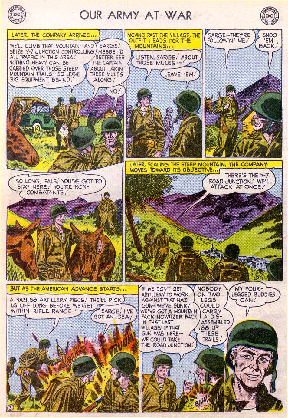 Read online Our Army at War (1952) comic -  Issue #29 - 12