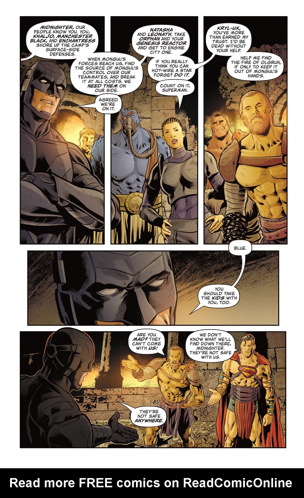 Read online Superman: Action Comics: Warworld Revolution comic -  Issue # TPB (Part 2) - 5