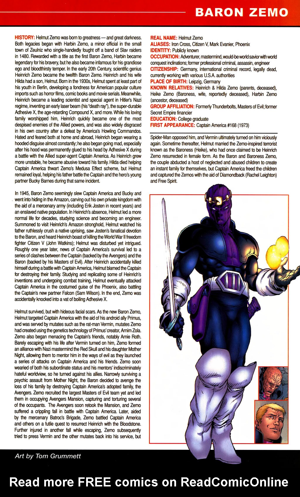 Read online All-New Official Handbook of the Marvel Universe A to Z comic -  Issue #1 - 63