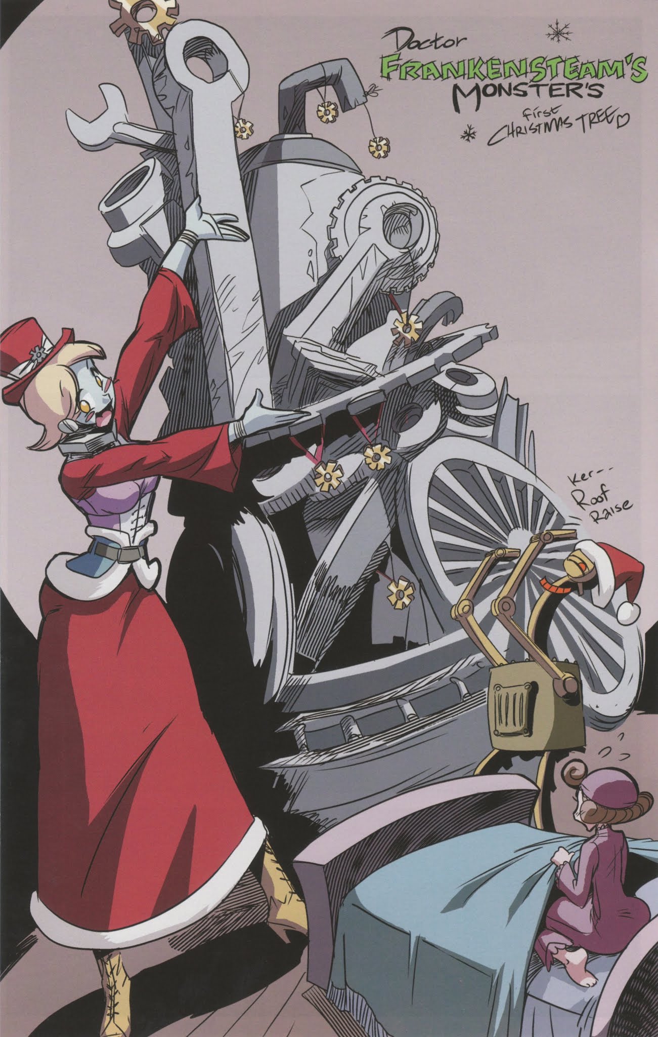 Read online Victorian Secret: Girls of Steampunk comic -  Issue # Holiday Special 1 - 8