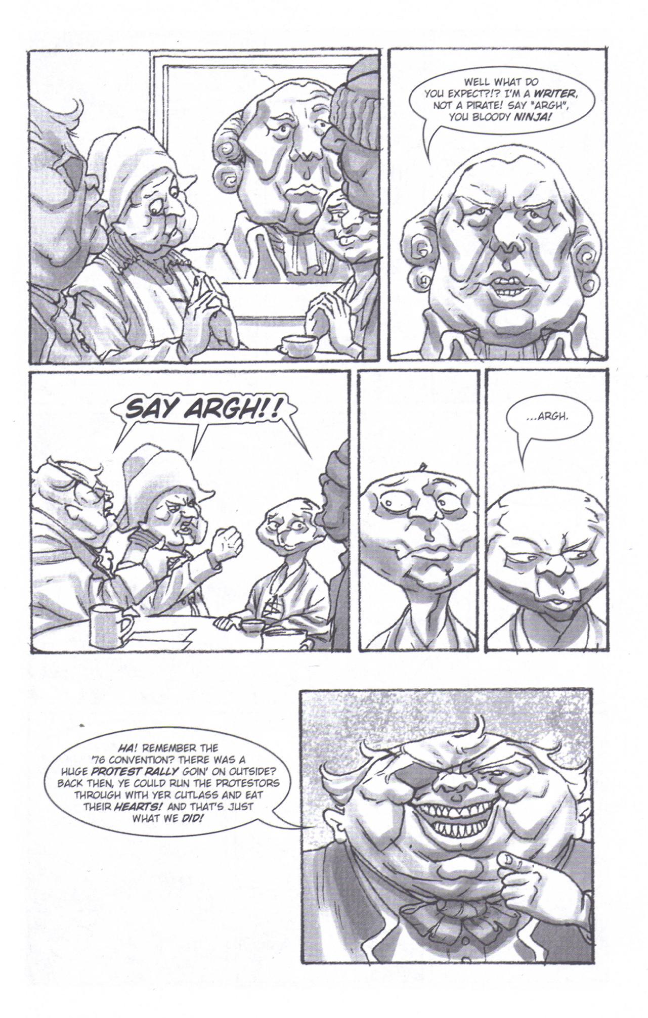 Read online Pirates vs Ninjas: Debate in '08 comic -  Issue # Full - 9