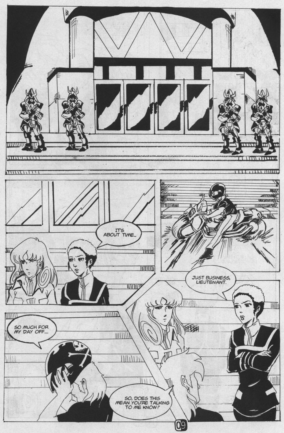 Read online Robotech Academy Blues comic -  Issue #4 - 11