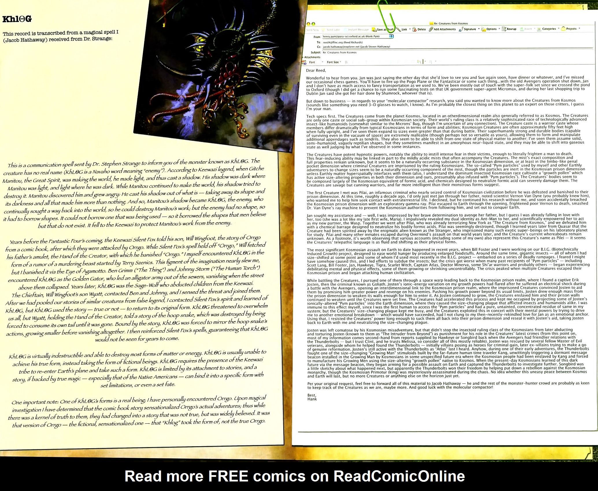 Read online Marvel Monsters: From the Files of Ulysses Bloodstone (and the Monster Hunters) comic -  Issue # Full - 20