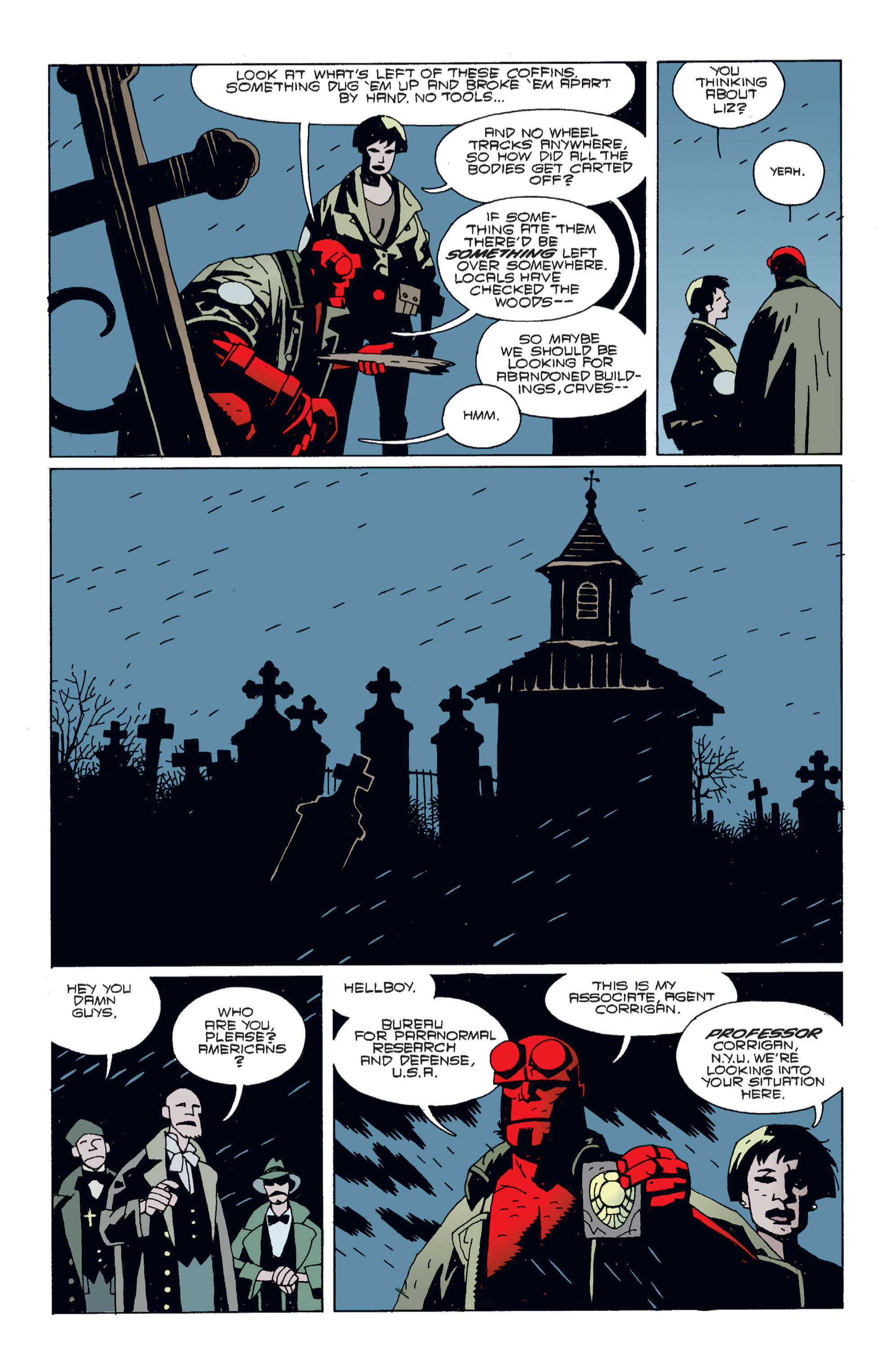 Read online Hellboy comic -  Issue #3 - 130