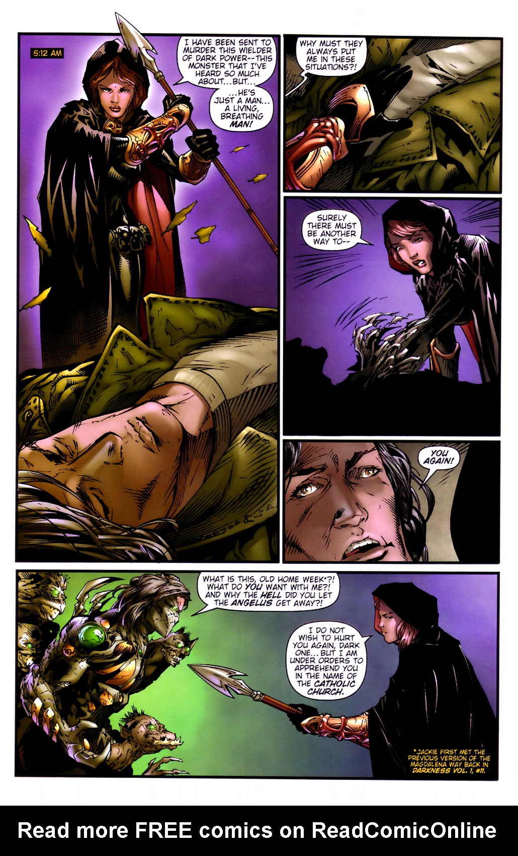 Read online The Darkness (2002) comic -  Issue #23 - 18