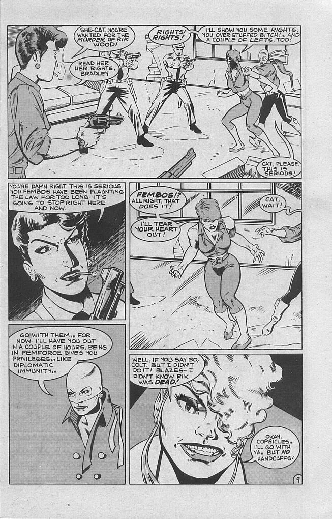 Read online She-Cat comic -  Issue #2 - 11