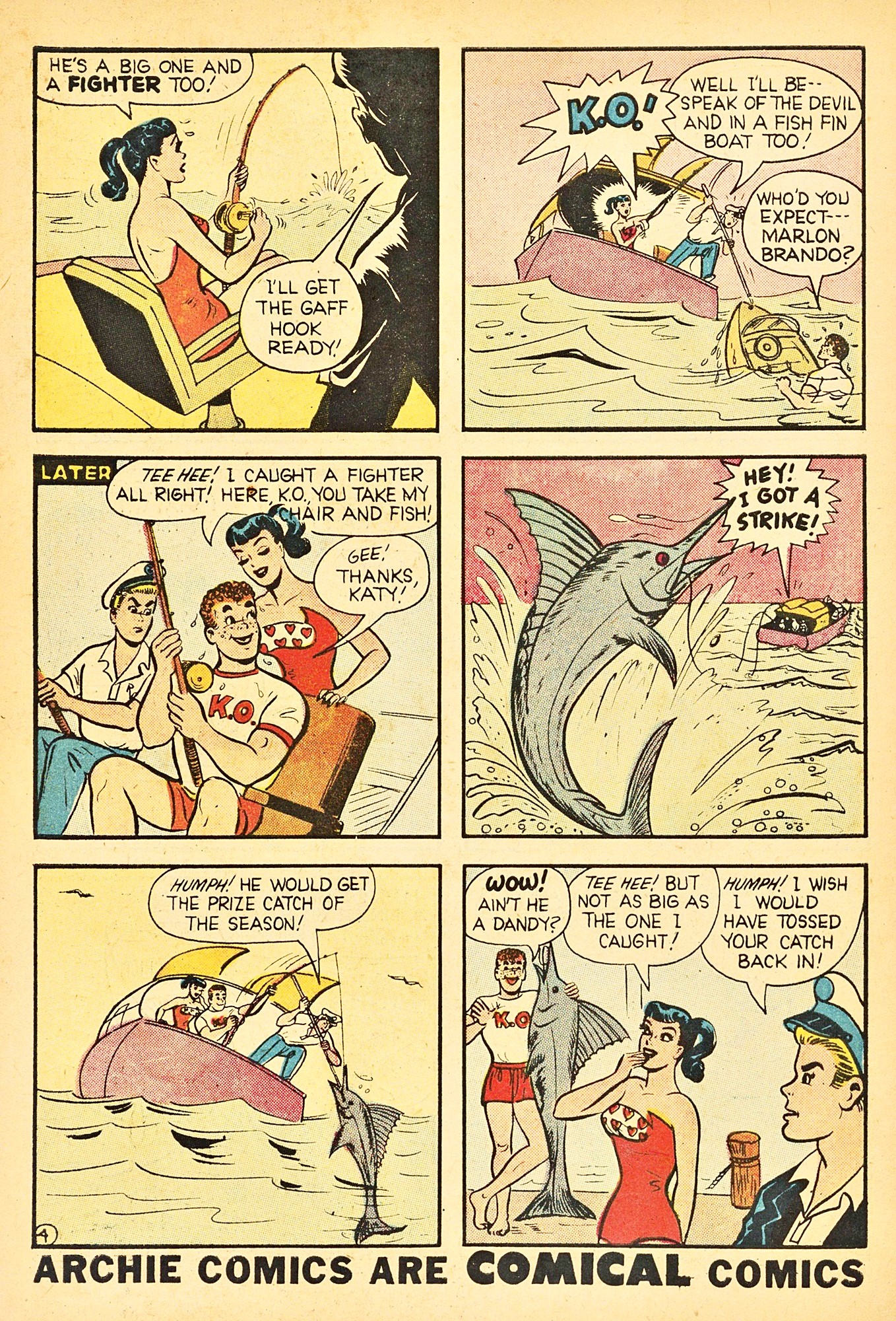 Read online Katy Keene (1949) comic -  Issue #36 - 34