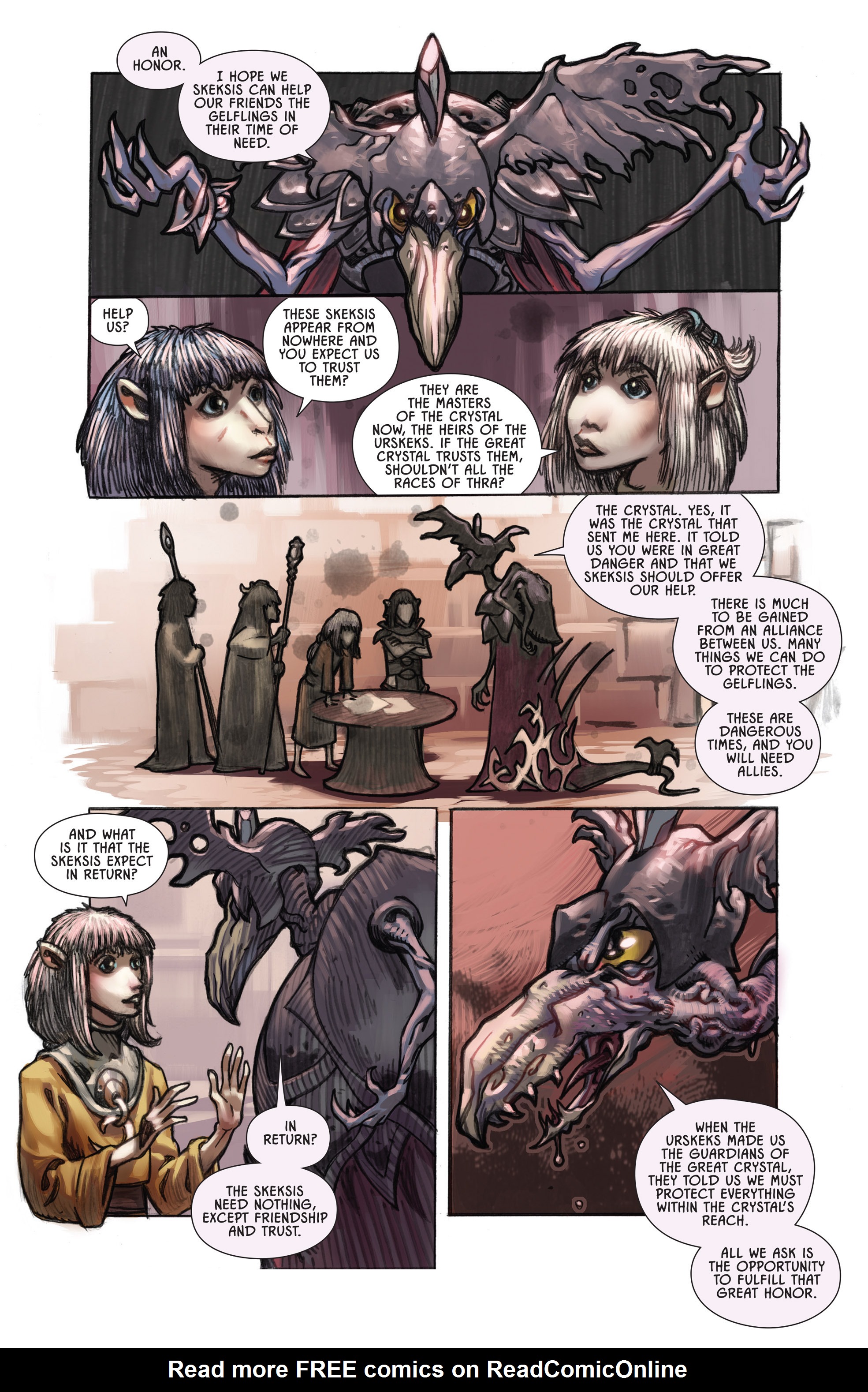 Read online The Dark Crystal: Creation Myths comic -  Issue # TPB 3 - 24