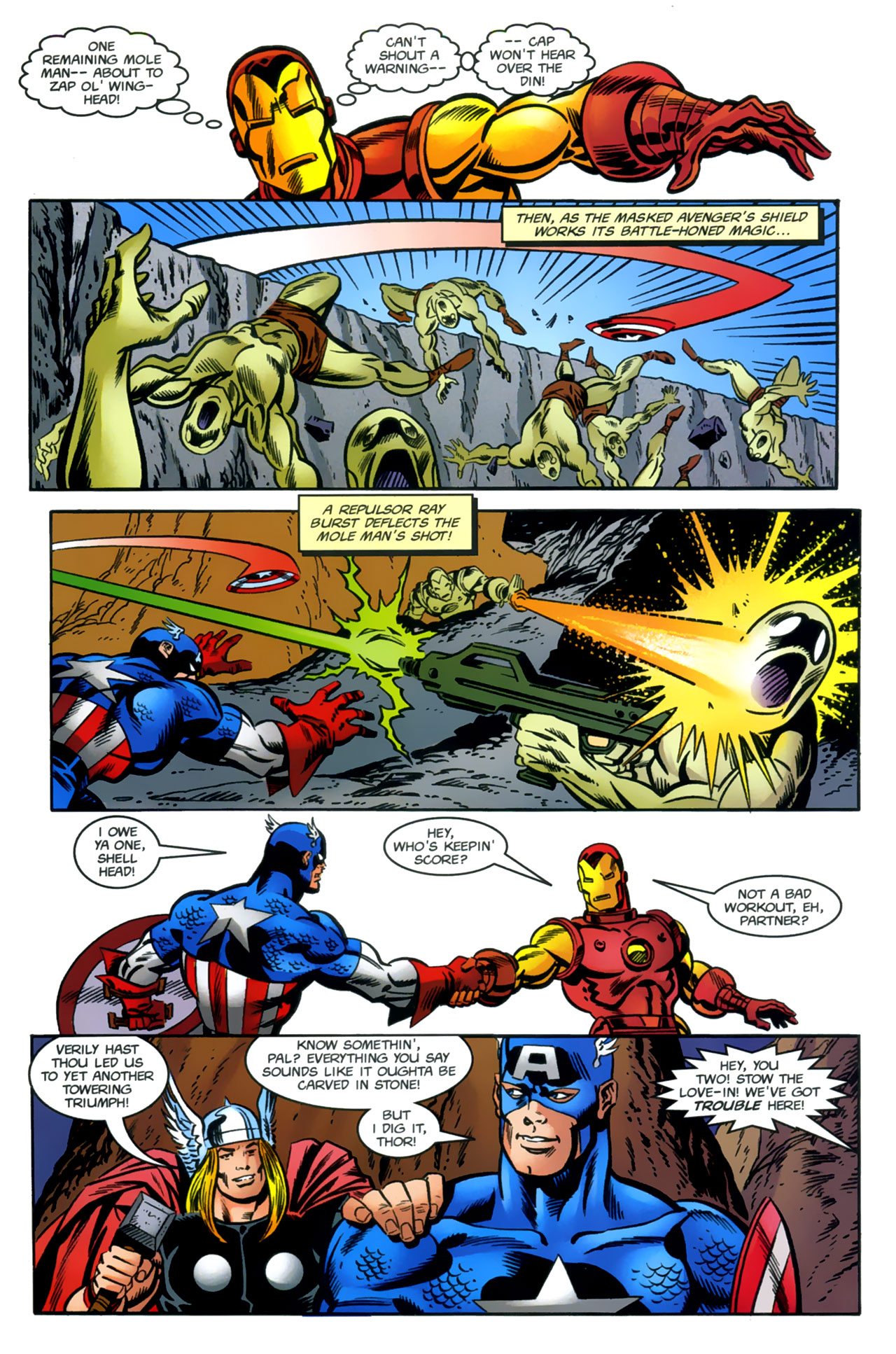 Read online Marvel Heroes & Legends (1997) comic -  Issue # Full - 4