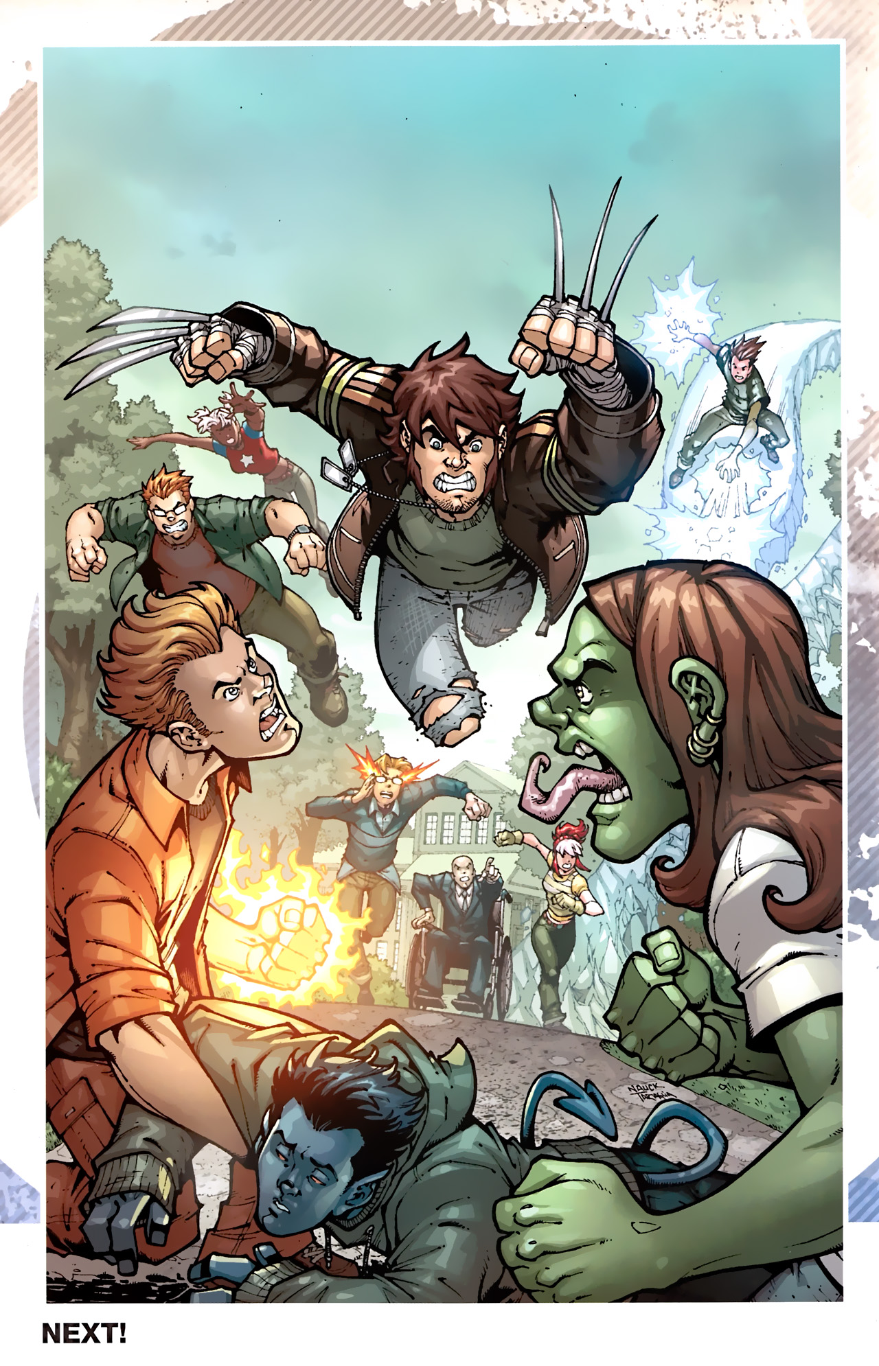 Read online X-Campus comic -  Issue #1 - 51