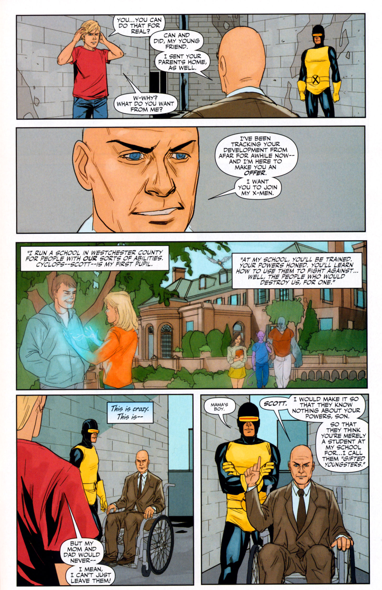 Read online X-Men Origins: Iceman comic -  Issue # Full - 24