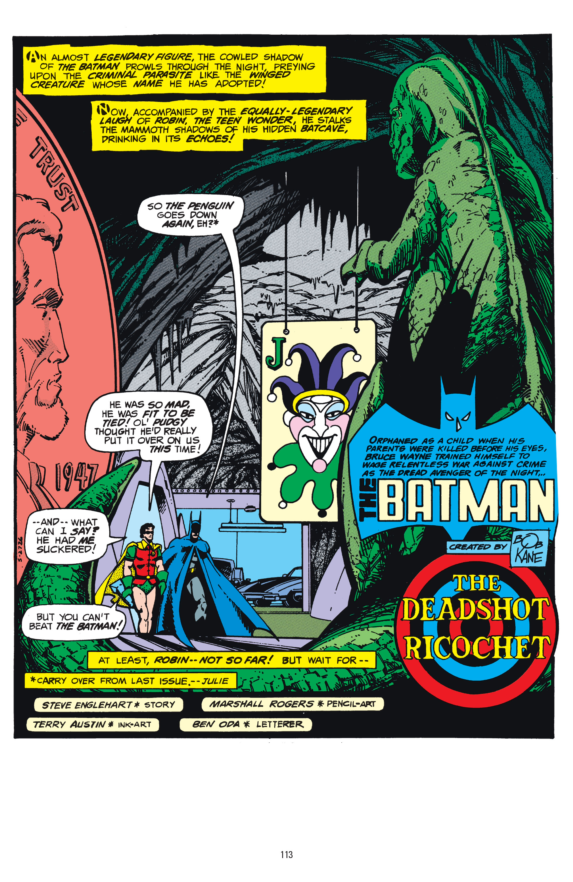 Read online Tales of the Batman: Steve Englehart comic -  Issue # TPB (Part 2) - 12