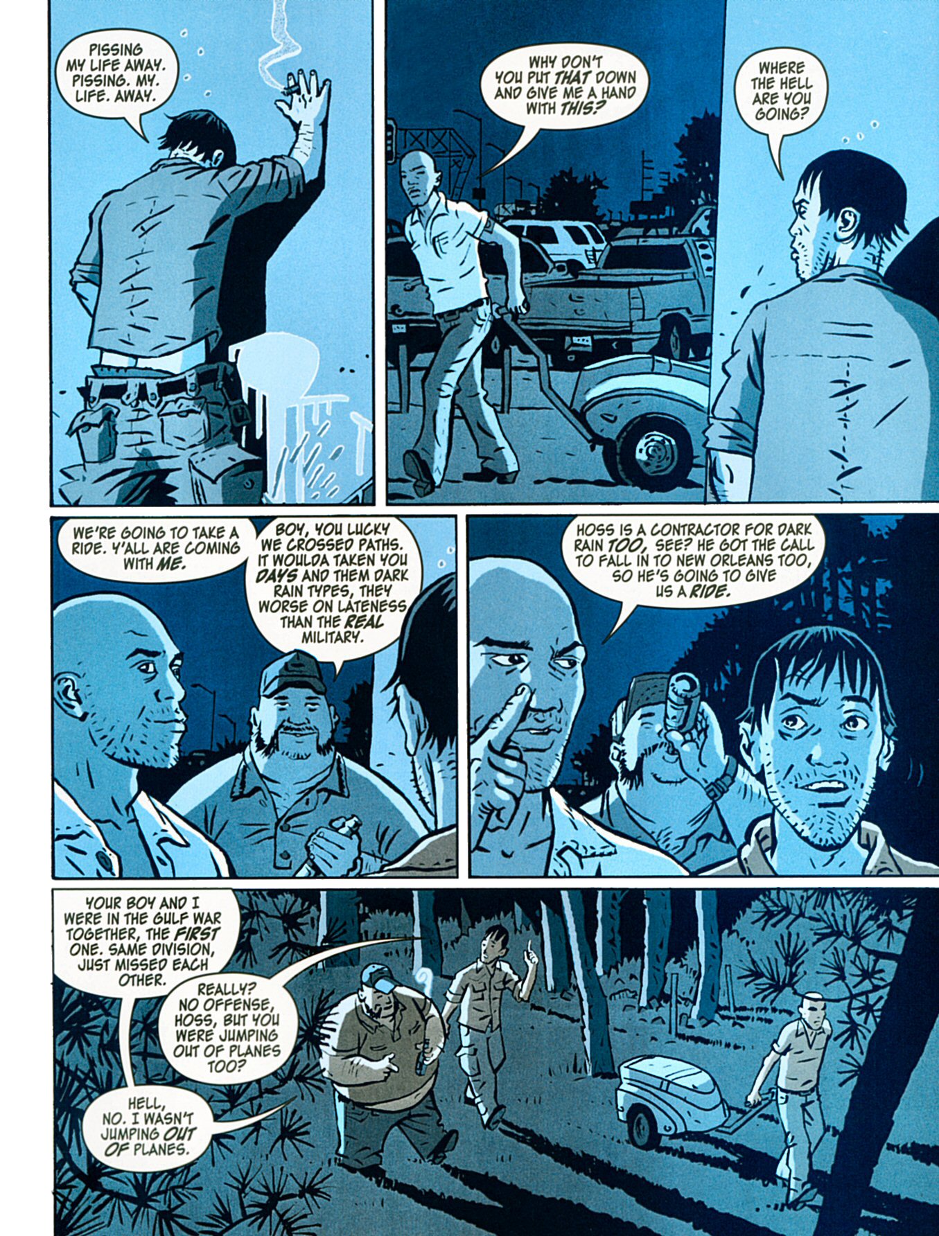 Read online Dark Rain: A New Orleans Story comic -  Issue # TPB - 54