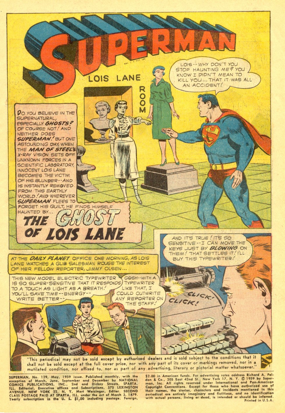 Read online Superman (1939) comic -  Issue #129 - 3