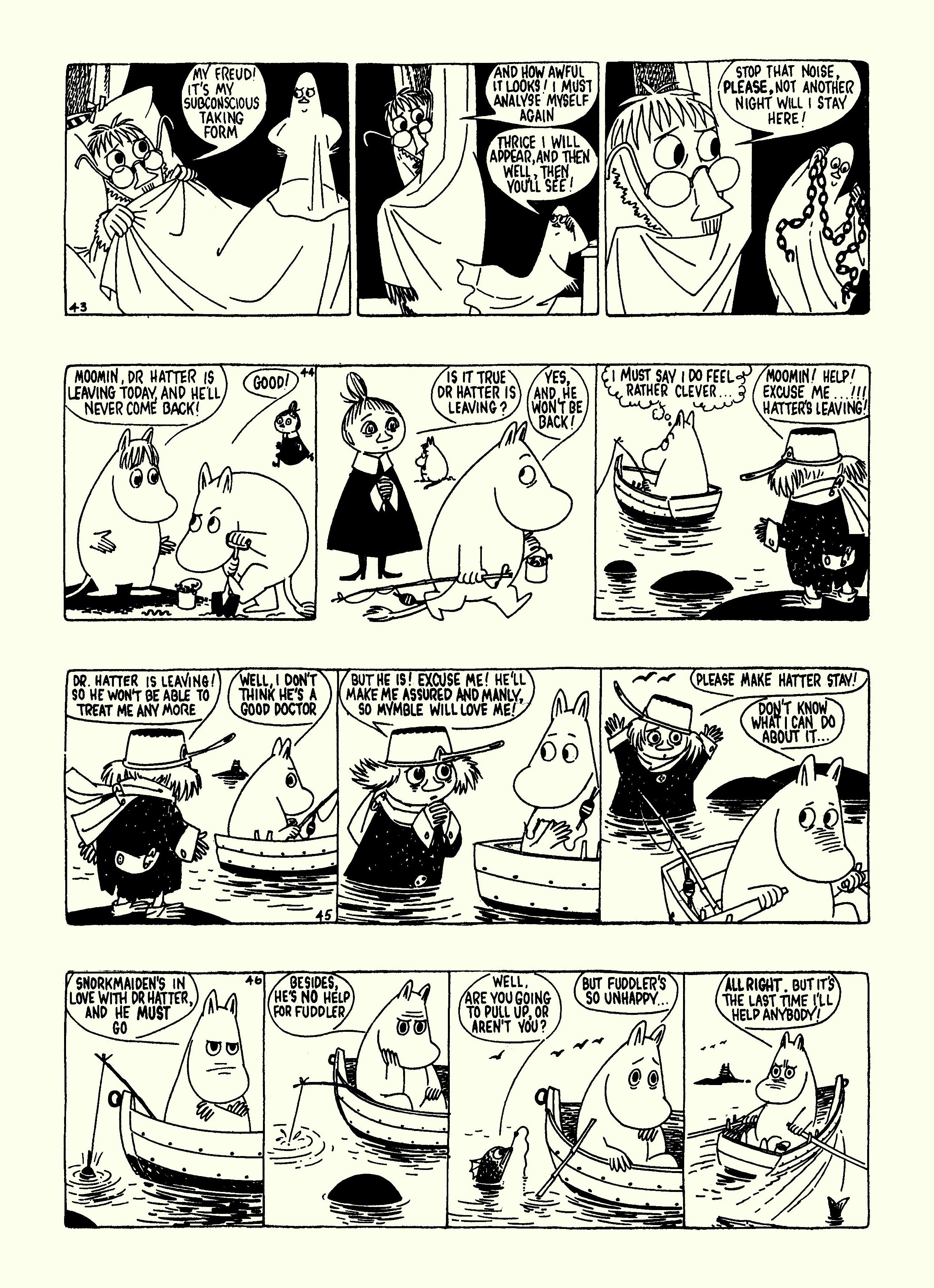 Read online Moomin: The Complete Tove Jansson Comic Strip comic -  Issue # TPB 5 - 68