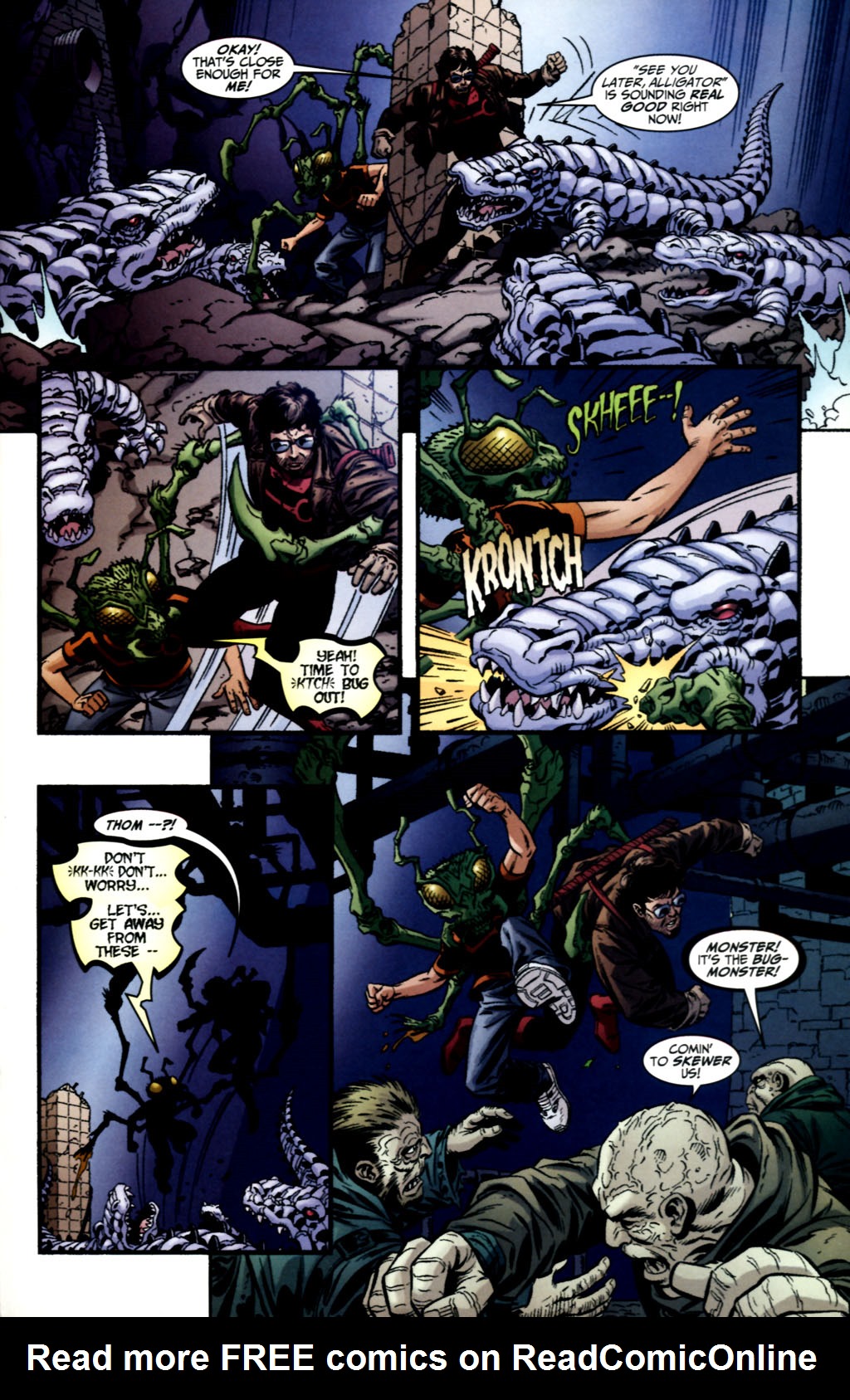 Read online Section Zero comic -  Issue #3 - 21