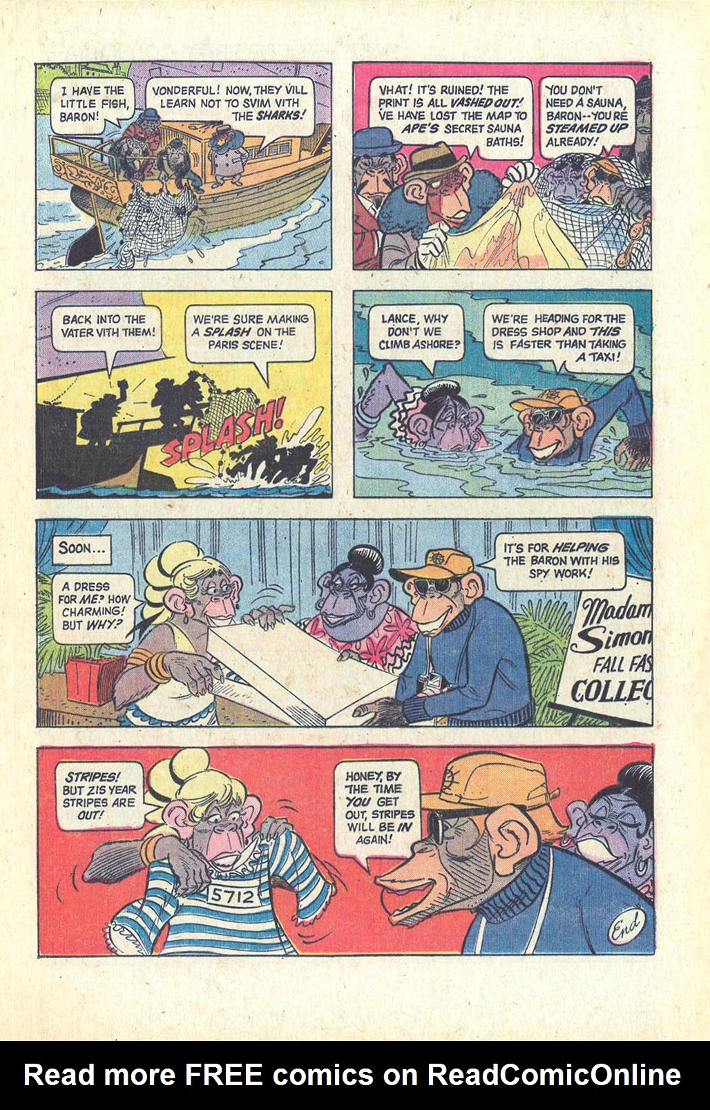 Read online Lancelot Link Secret Chimp comic -  Issue #3 - 17
