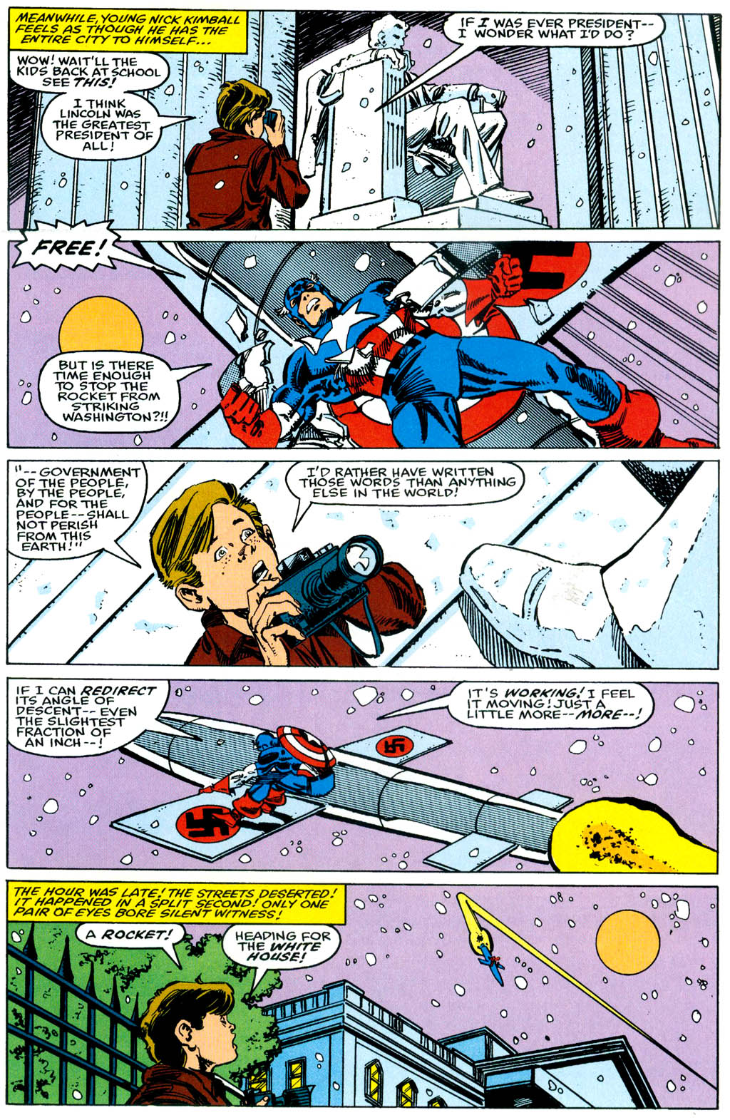 Read online Captain America: The Movie comic -  Issue # Full - 18