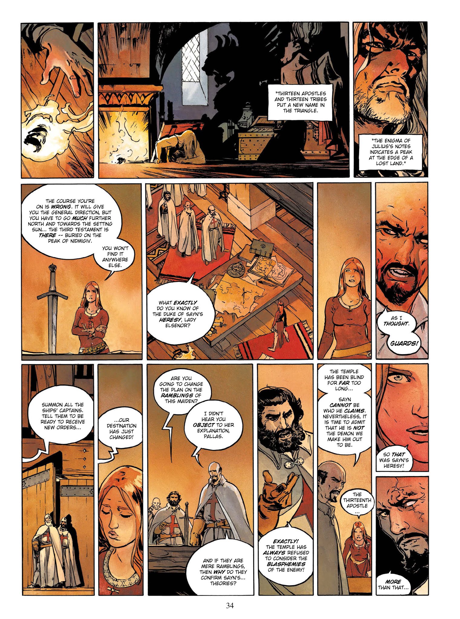 Read online The Third Testament comic -  Issue #4 - 34
