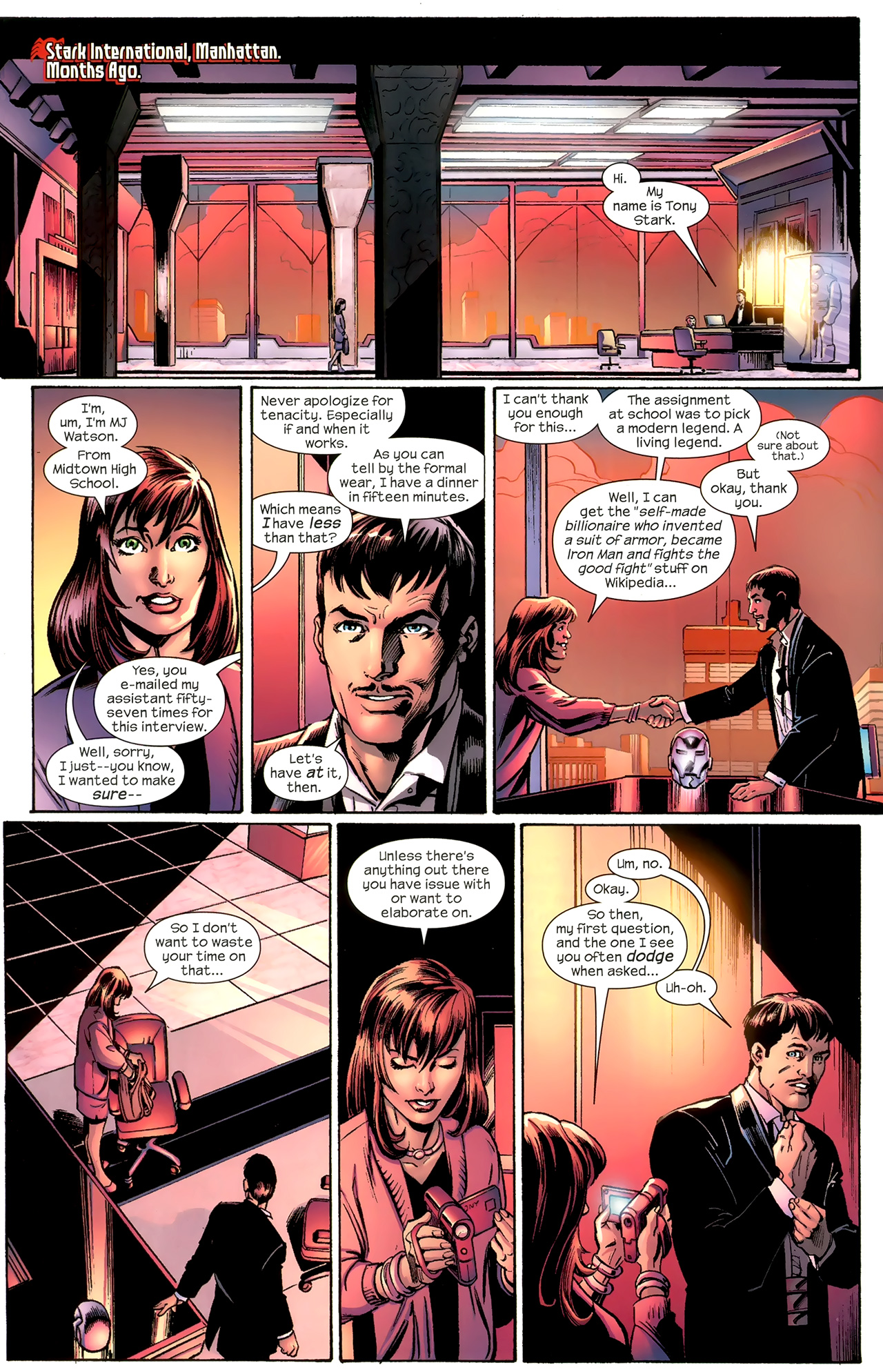 Read online Ultimatum: Spider-Man Requiem comic -  Issue #1 - 8