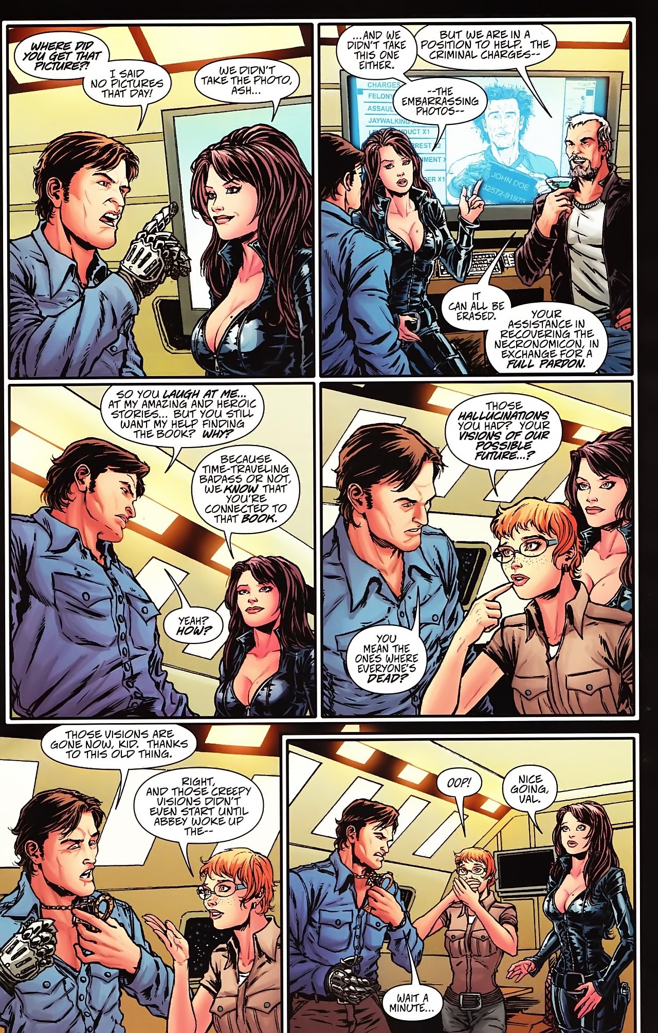 Read online Danger Girl and the Army of Darkness comic -  Issue #4 - 14