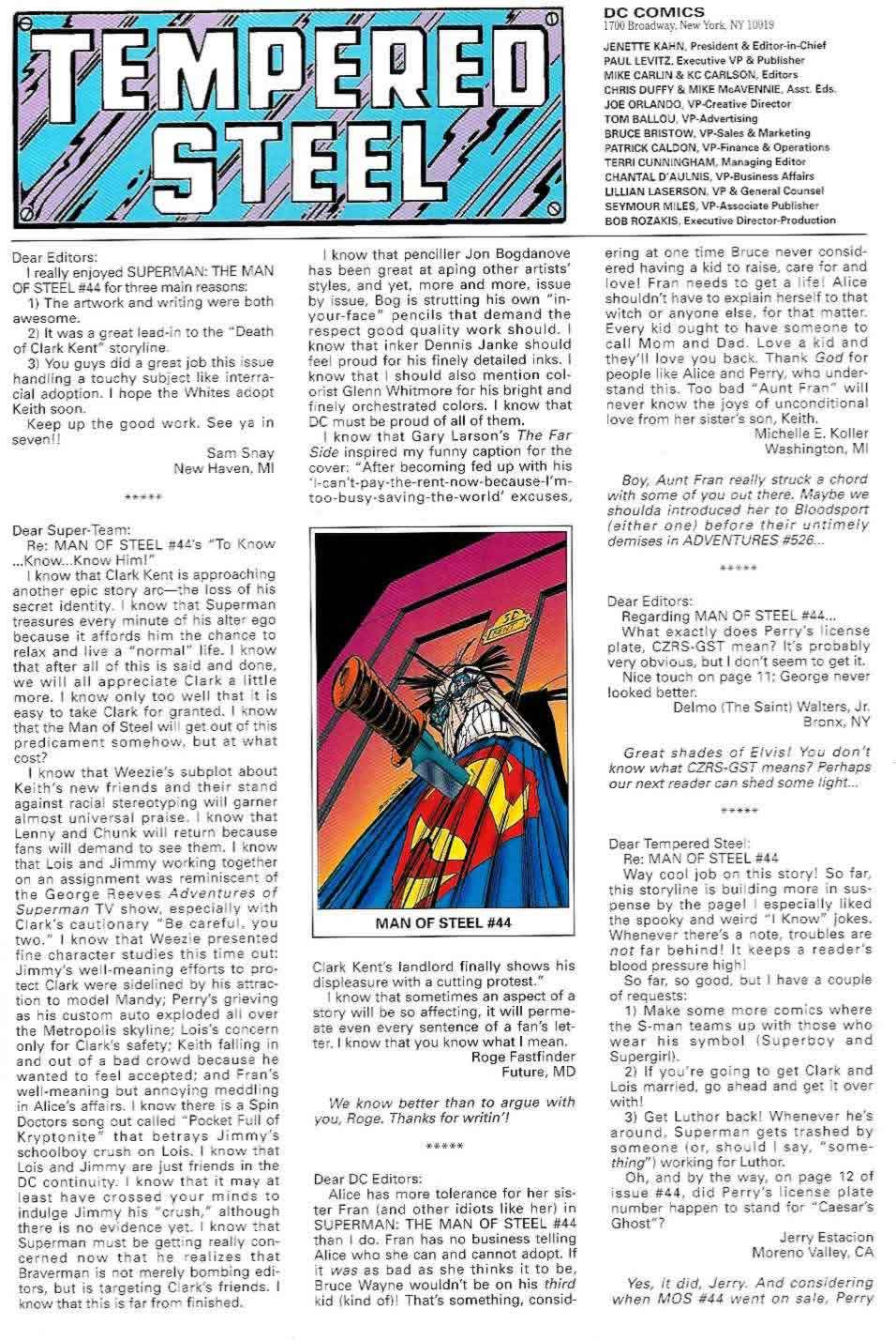Superman: The Man of Steel (1991) Issue #48 #56 - English 21