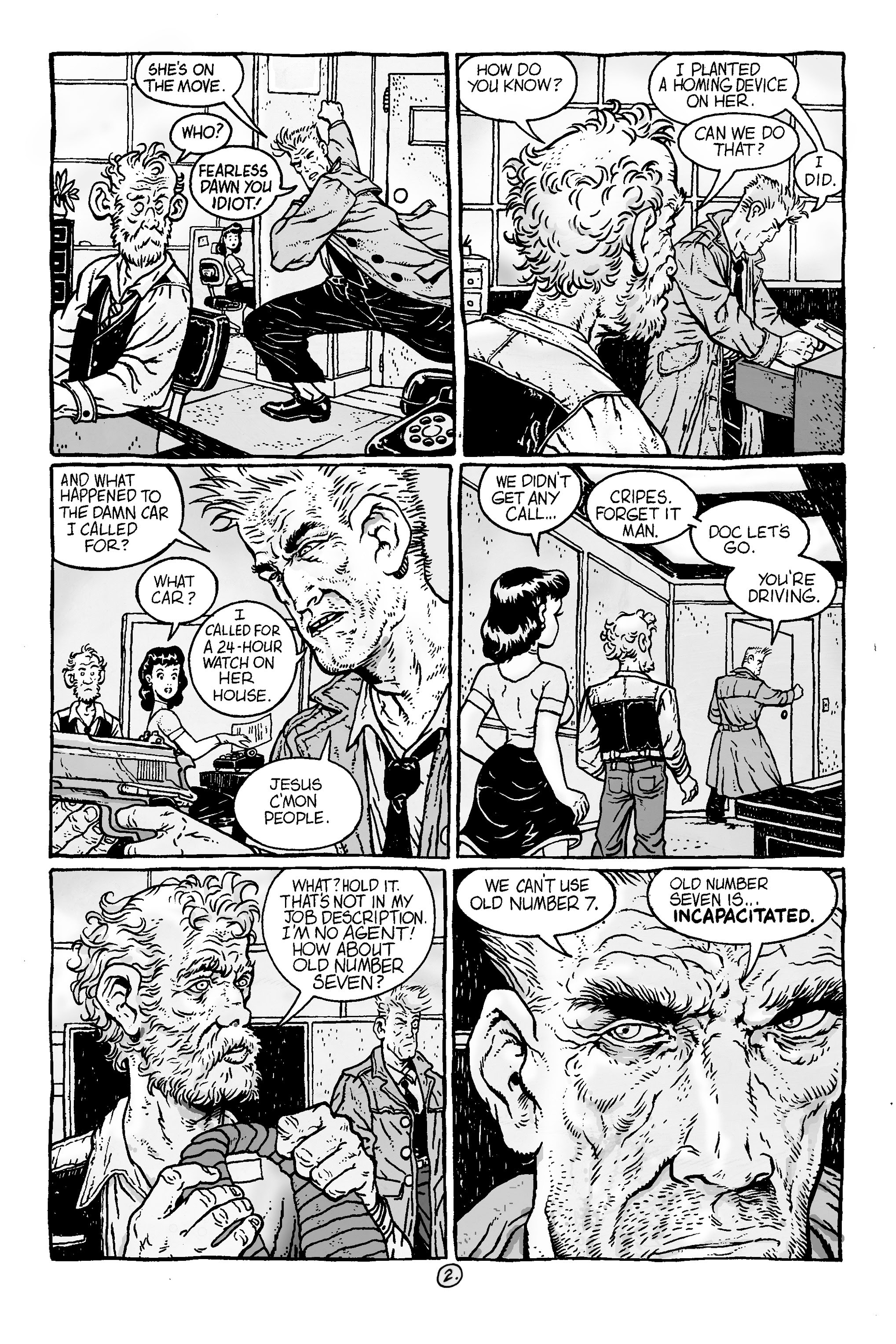 Read online Fearless Dawn: Hard Times comic -  Issue # Full - 4