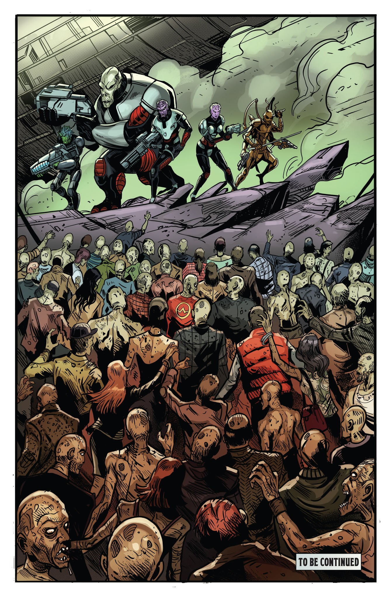 Read online Aliens vs. Zombies comic -  Issue #1 - 24