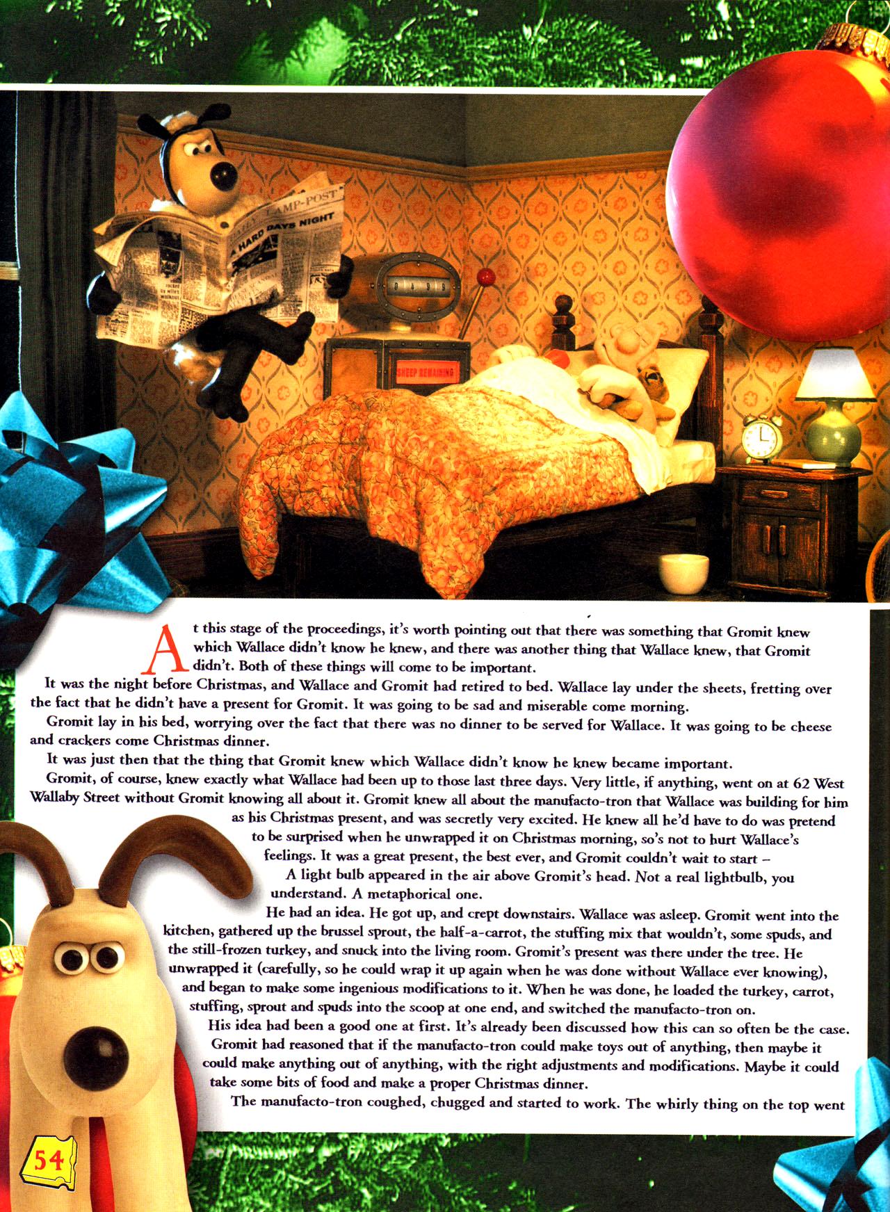 Read online Wallace and Gromit Annual comic -  Issue #2008 - 56