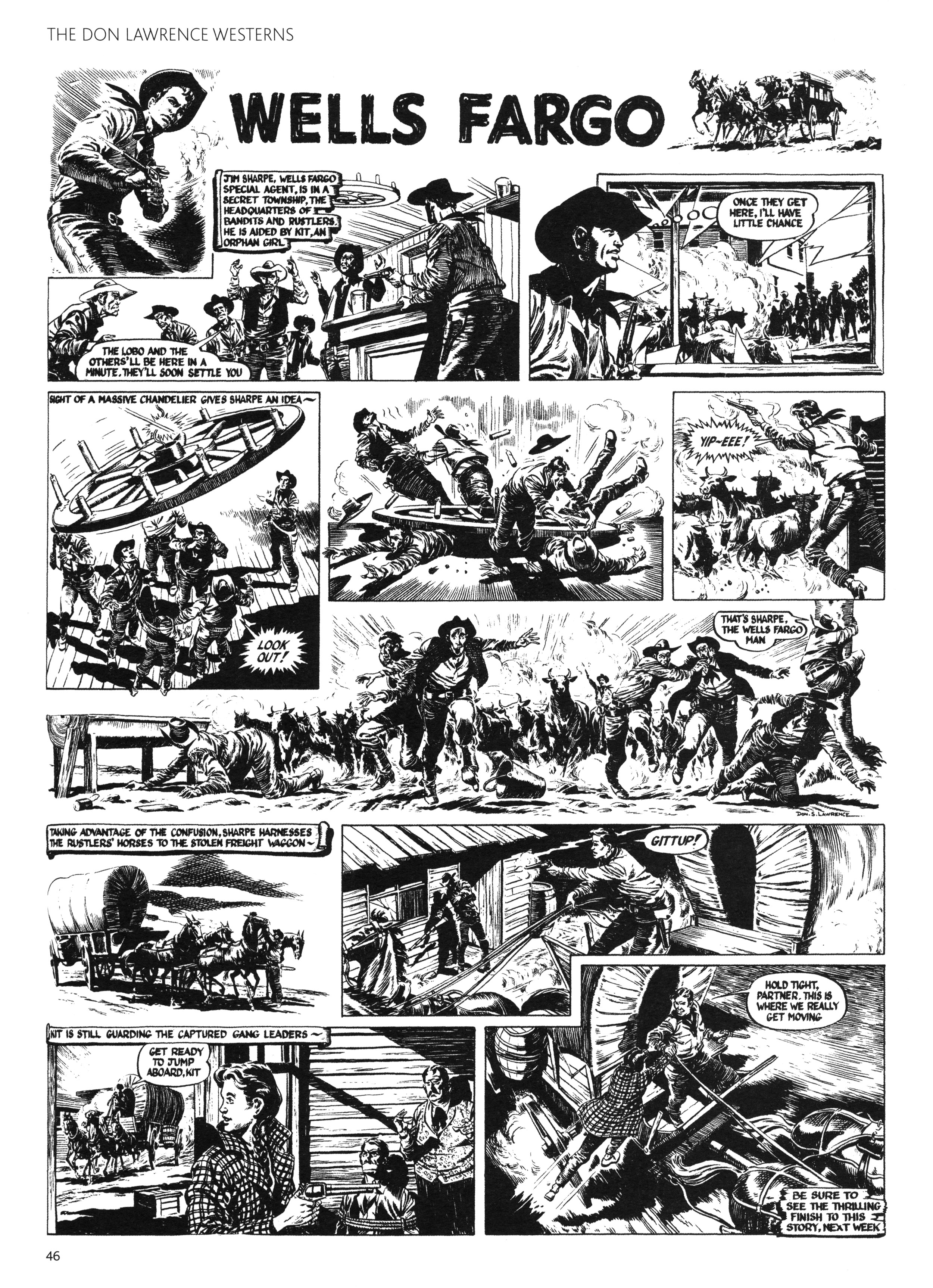 Read online Don Lawrence Westerns comic -  Issue # TPB (Part 1) - 50
