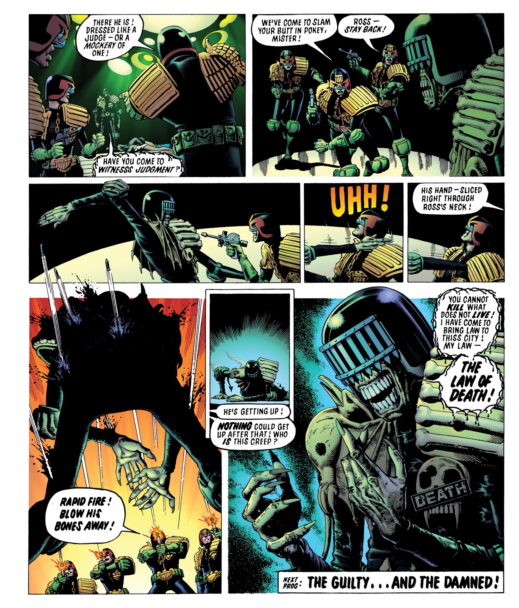 Read online Judge Dredd Classics: The Dark Judges comic -  Issue # TPB - 10